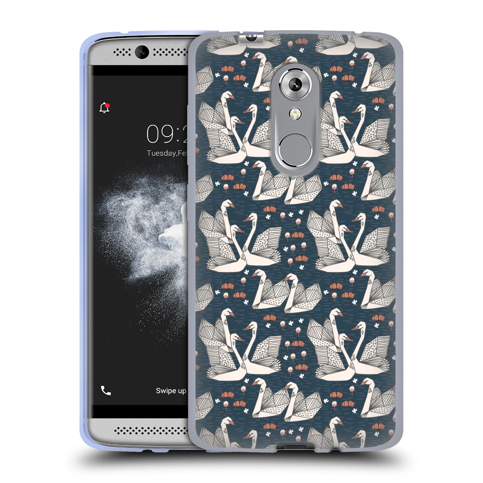 OFFICIAL ANDREA LAUREN DESIGN BIRDS SOFT GEL CASE FOR ZTE PHONES - Picture 13 of 17
