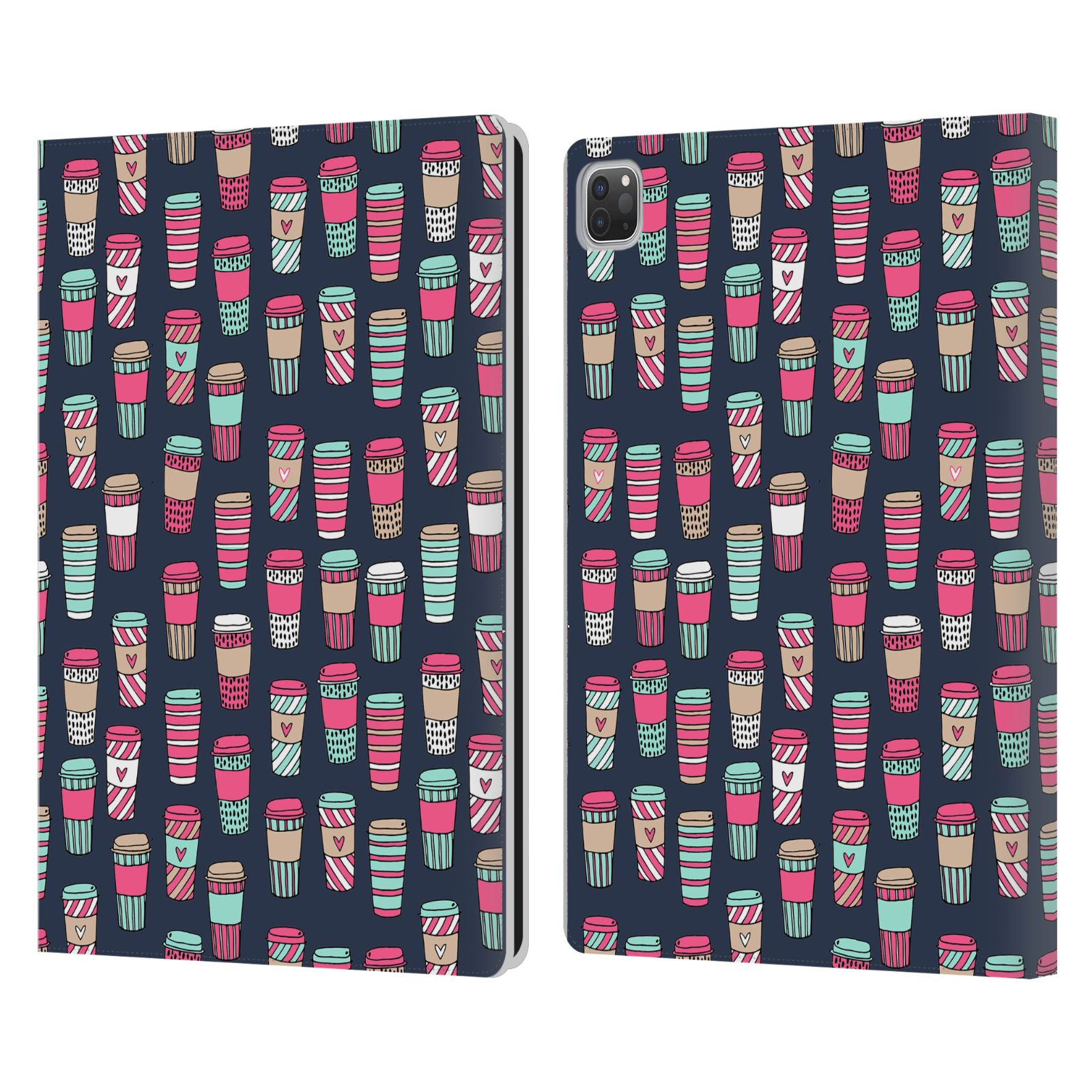 OFFICIAL ANDREA LAUREN DESIGN FOOD PATTERN LEATHER BOOK CASE FOR APPLE iPAD - Picture 9 of 19