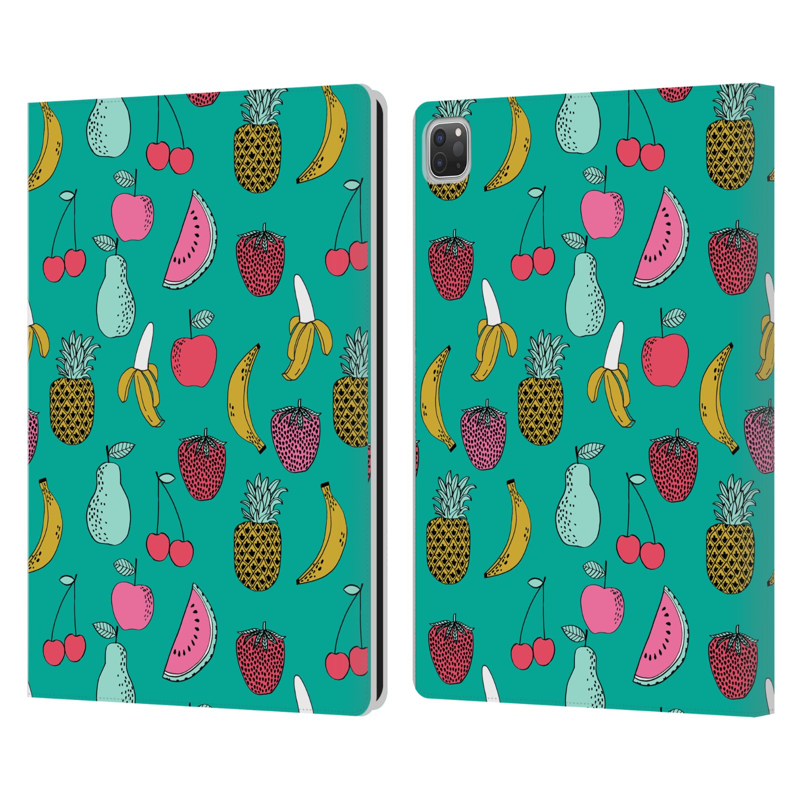 OFFICIAL ANDREA LAUREN DESIGN FOOD PATTERN LEATHER BOOK CASE FOR APPLE iPAD - Picture 11 of 19