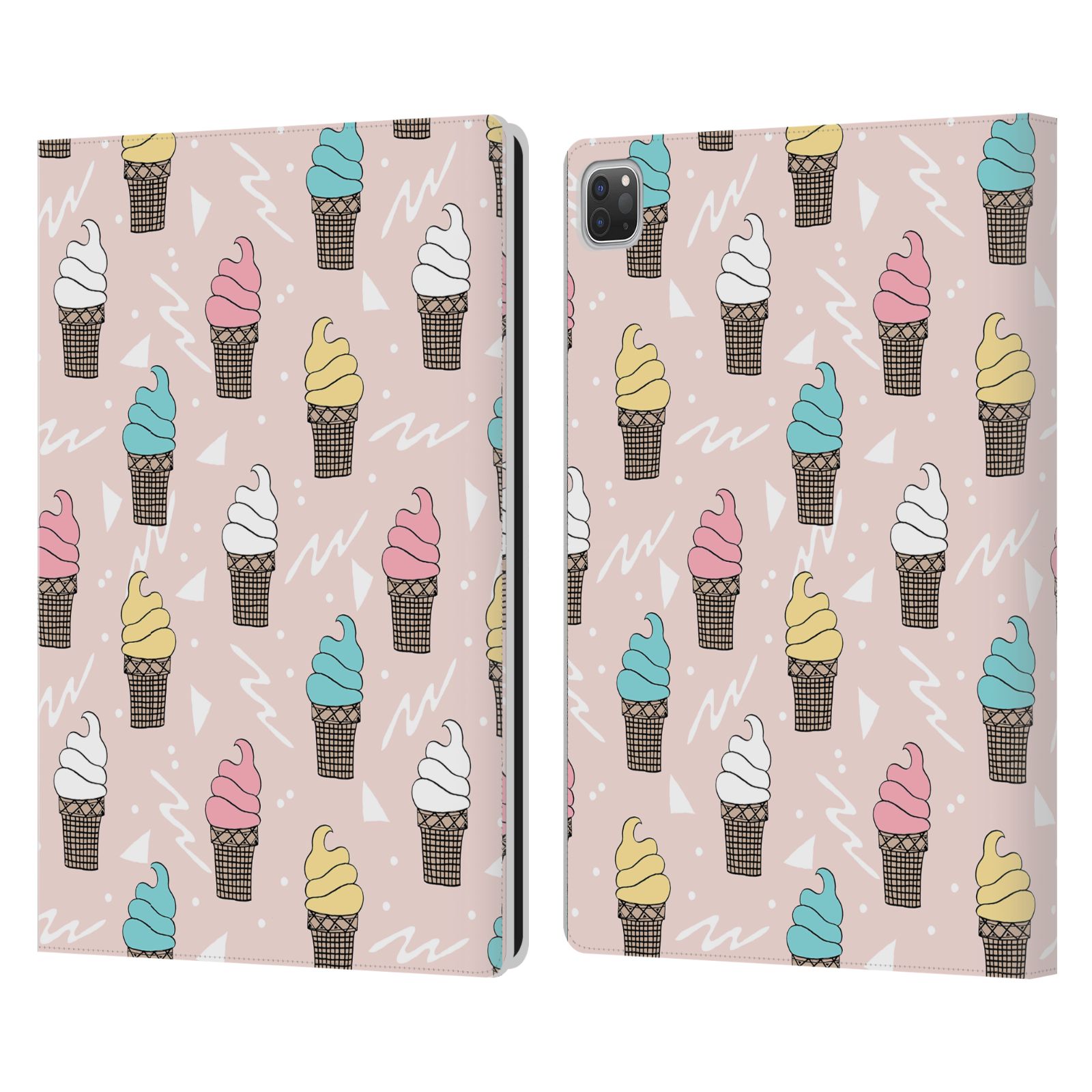 OFFICIAL ANDREA LAUREN DESIGN FOOD PATTERN LEATHER BOOK CASE FOR APPLE iPAD - Picture 12 of 19