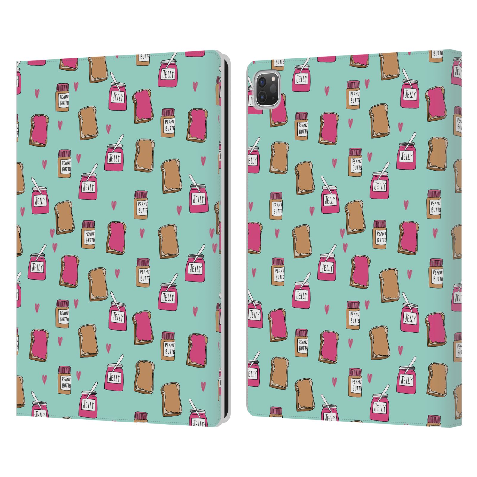 OFFICIAL ANDREA LAUREN DESIGN FOOD PATTERN LEATHER BOOK CASE FOR APPLE iPAD - Picture 15 of 19