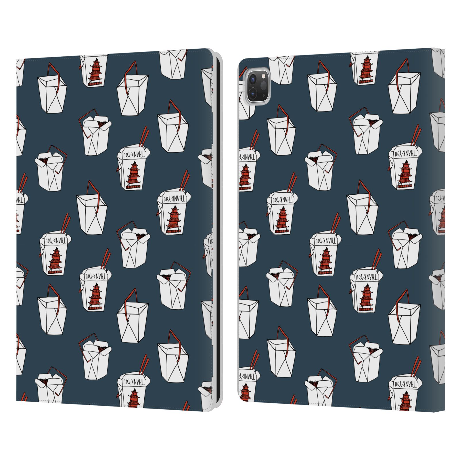 OFFICIAL ANDREA LAUREN DESIGN FOOD PATTERN LEATHER BOOK CASE FOR APPLE iPAD - Picture 19 of 19