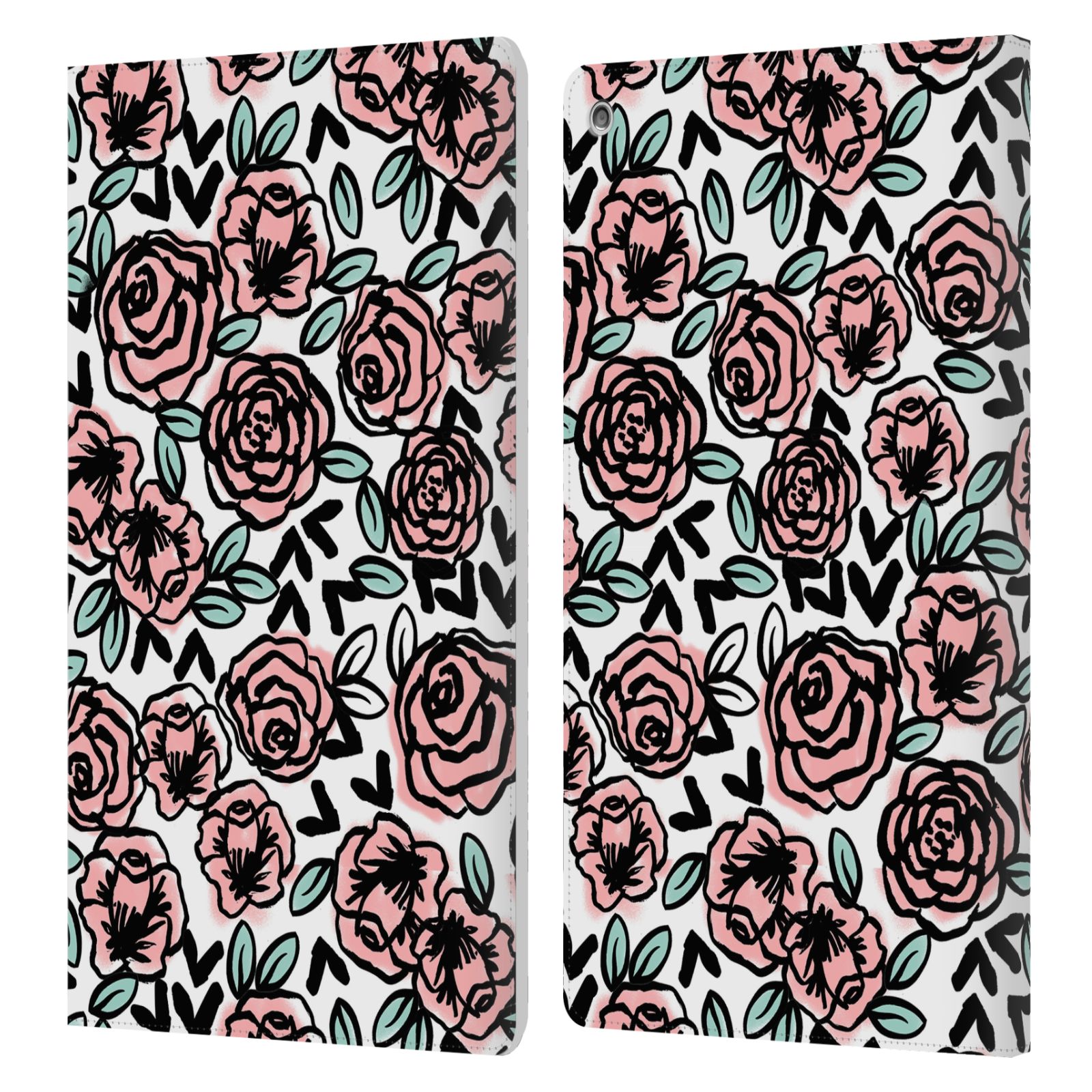OFFICIAL ANDREA LAUREN DESIGN LADY LIKE LEATHER BOOK WALLET CASE FOR AMAZON FIRE - Picture 17 of 20