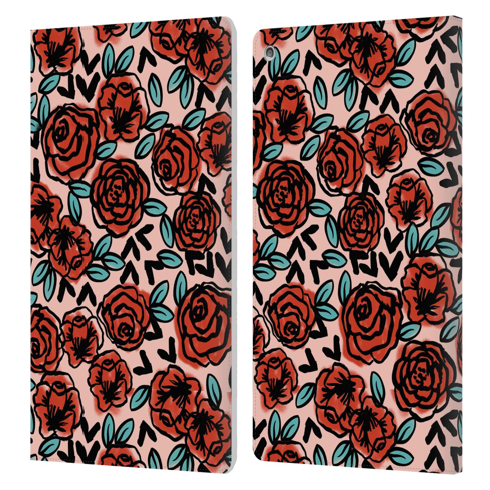 OFFICIAL ANDREA LAUREN DESIGN LADY LIKE LEATHER BOOK WALLET CASE FOR AMAZON FIRE - Picture 18 of 20