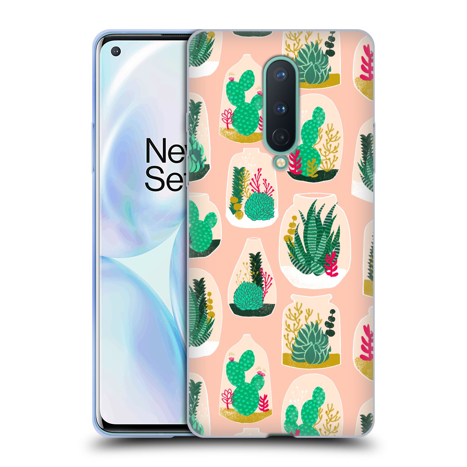 FUNDA DE GEL OFICIAL ANDREA LAUREN DISEÑO PLANTA PATRÓN PARA TELÉFONOS GOOGLE ONEPLUS - Imagen 12 de 12