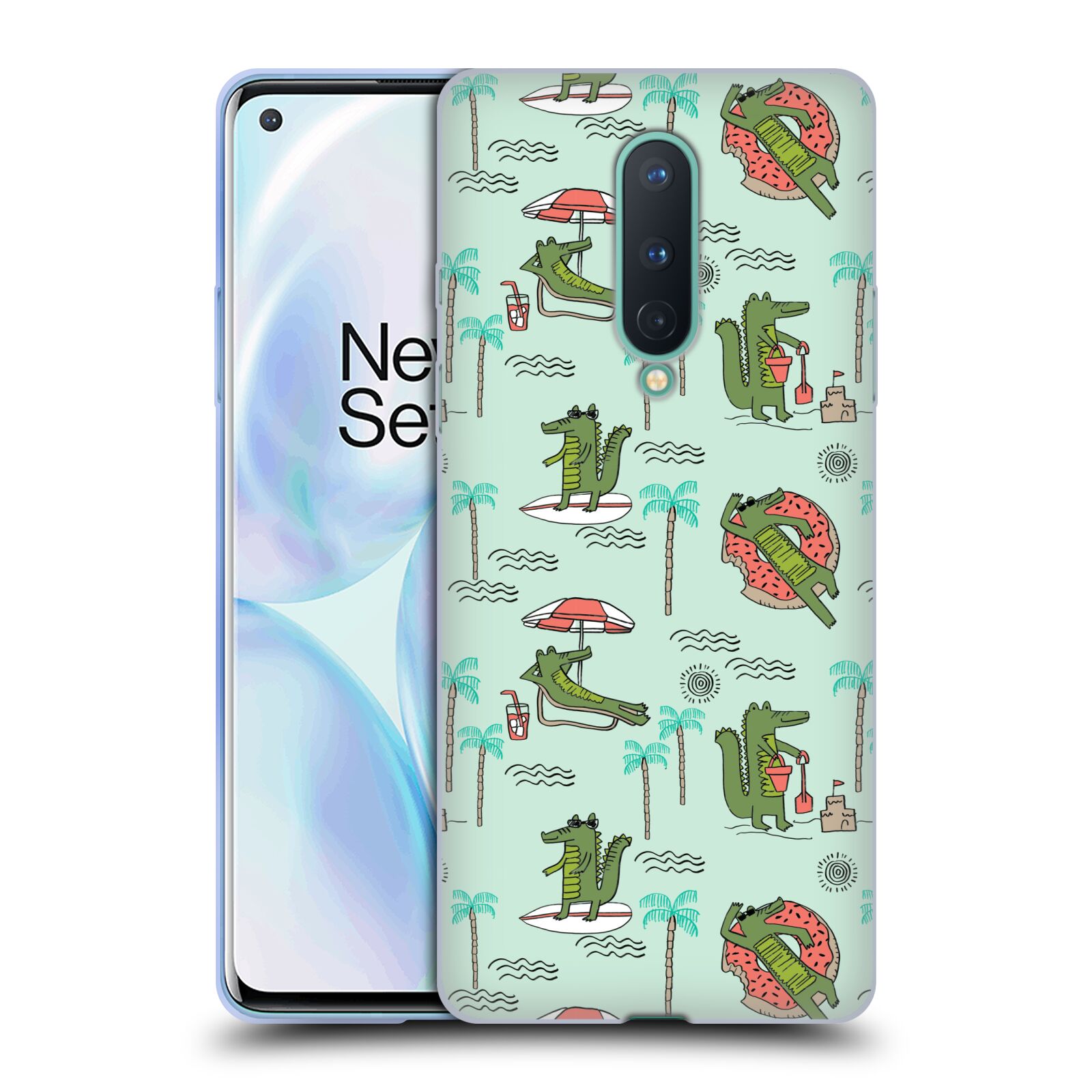 OFFICIAL ANDREA LAUREN DESIGN SEA ANIMALS SOFT GEL CASE FOR GOOGLE ONEPLUS PHONE - Picture 8 of 17