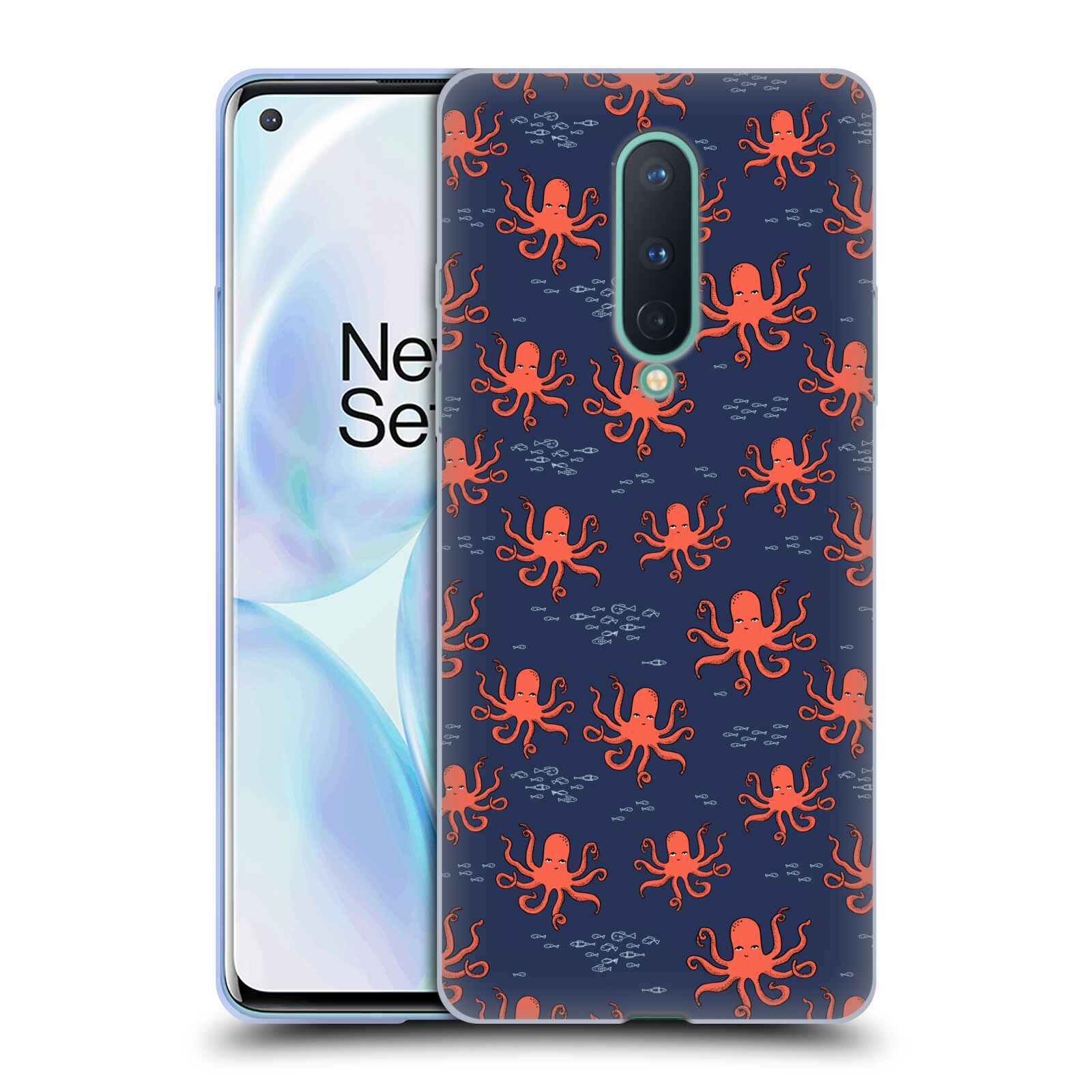 OFFICIAL ANDREA LAUREN DESIGN SEA ANIMALS SOFT GEL CASE FOR GOOGLE ONEPLUS PHONE - Picture 12 of 17