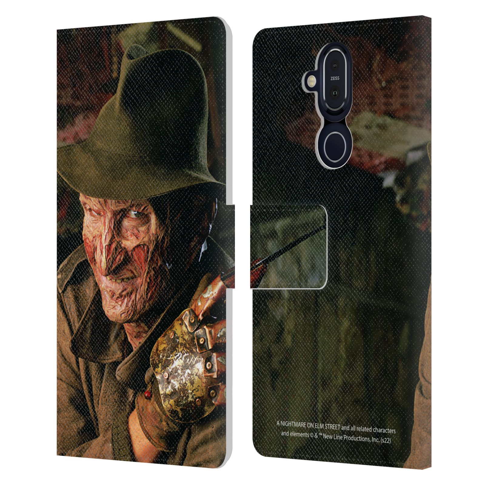 A NIGHTMARE ON ELM STREET 4 THE DREAM MASTER GRAPHICS LEATHER BOOK CASE NOKIA - Picture 7 of 8