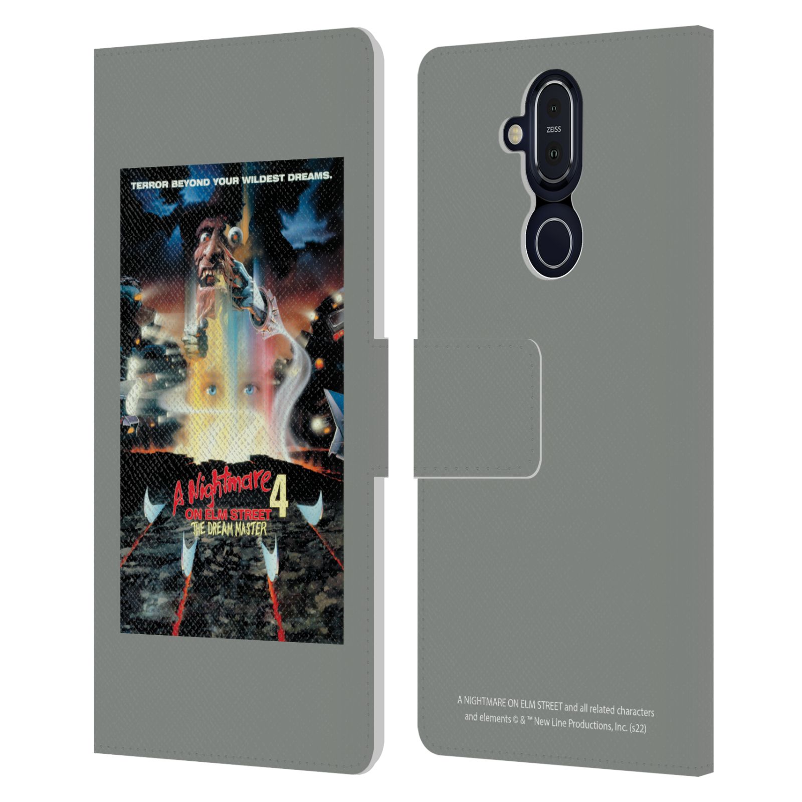 A NIGHTMARE ON ELM STREET 4 THE DREAM MASTER GRAPHICS LEATHER BOOK CASE NOKIA - Picture 8 of 8