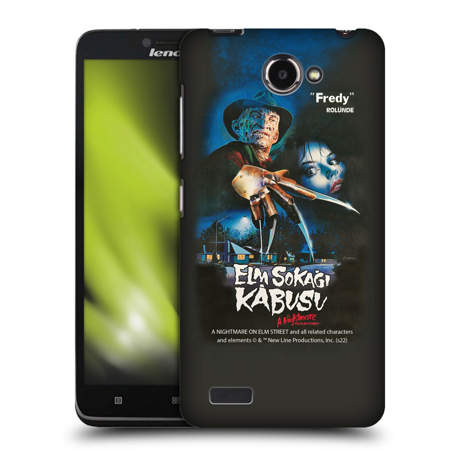 OFFICIAL A NIGHTMARE ON ELM STREET (1984) GRAPHICS BACK CASE FOR LENOVO PHONES - Imagen 8 de 10