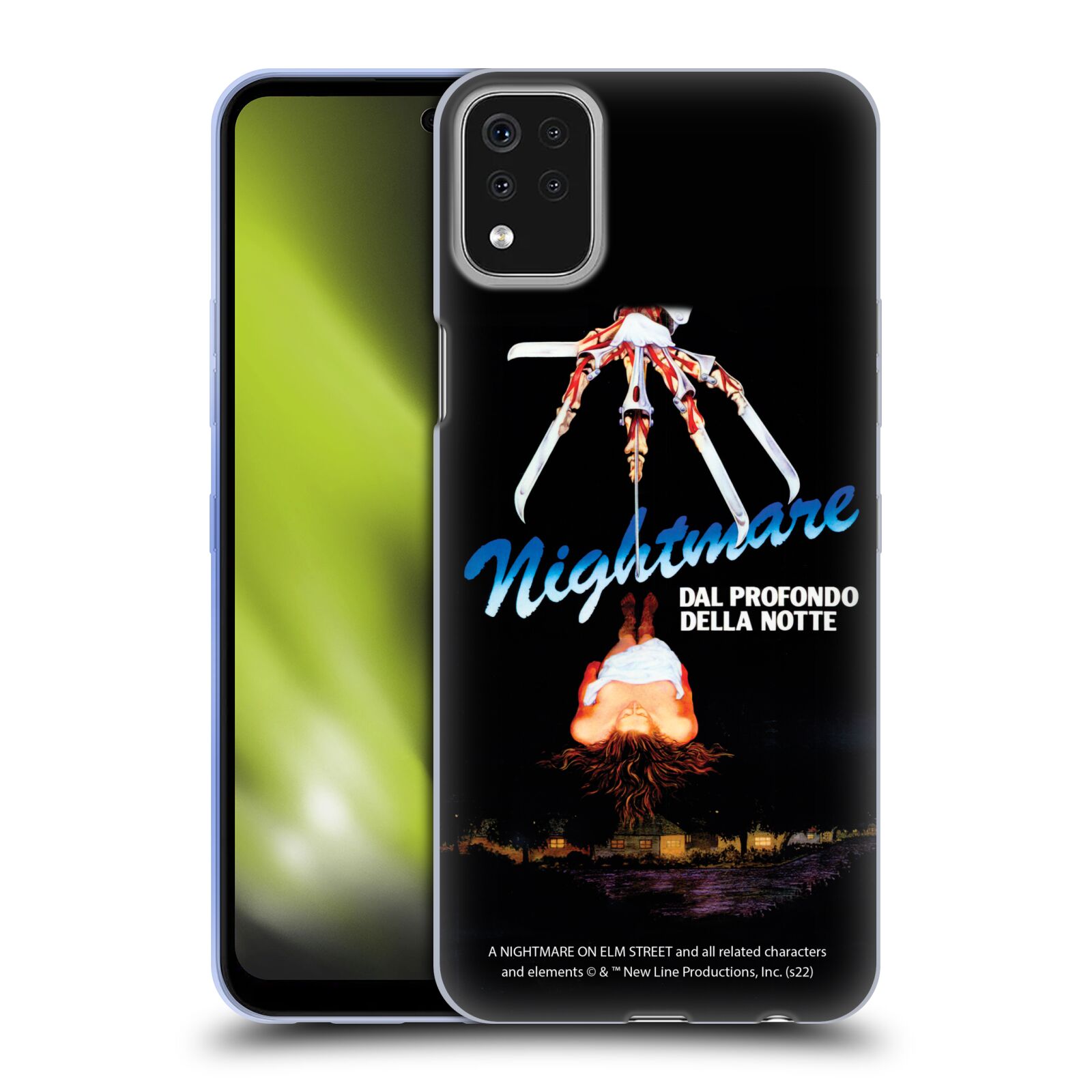 FUNDA OFICIAL DE GEL SUAVE CON GRÁFICOS A NIGHTMARE ON ELM STREET (1984) PARA TELÉFONOS LG 1 - Imagen 8 de 8