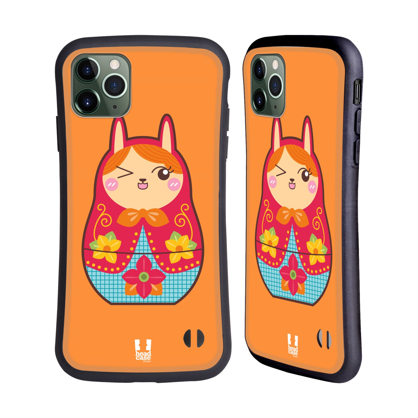 HEAD CASE DESIGNS TIER BABUSCHKA-PUPPE HYBRID HUELLE FÜR APPLE iPHONES HANDYS - Bild 10 von 14