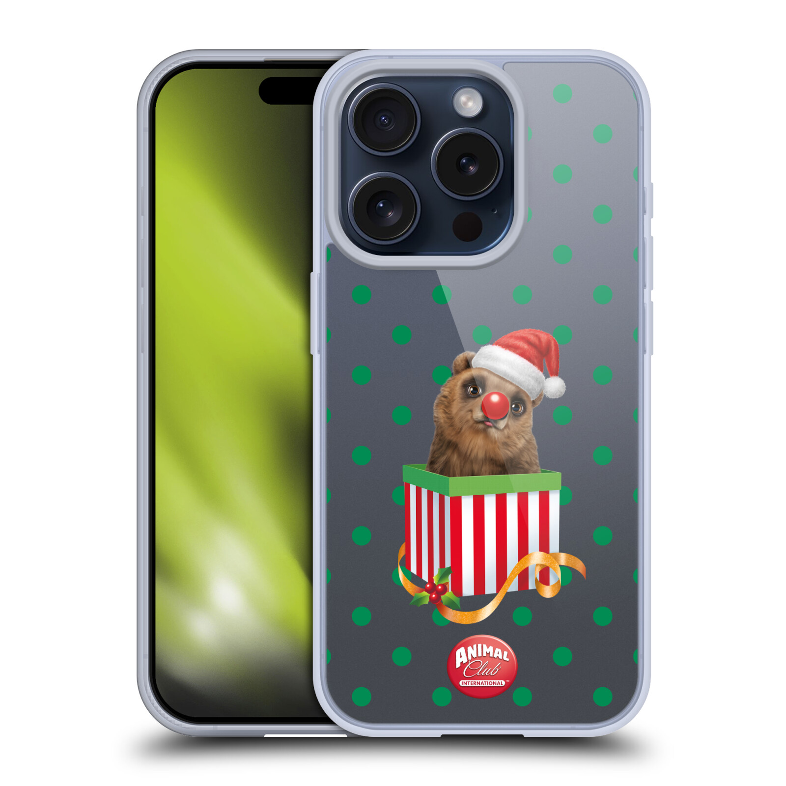 ANIMAL CLUB INTERNATIONAL WEIHNACHTSBOX WEICHE GEL-HÜLLE FÜR APPLE iPHONE HANDYS - Bild 8 von 14