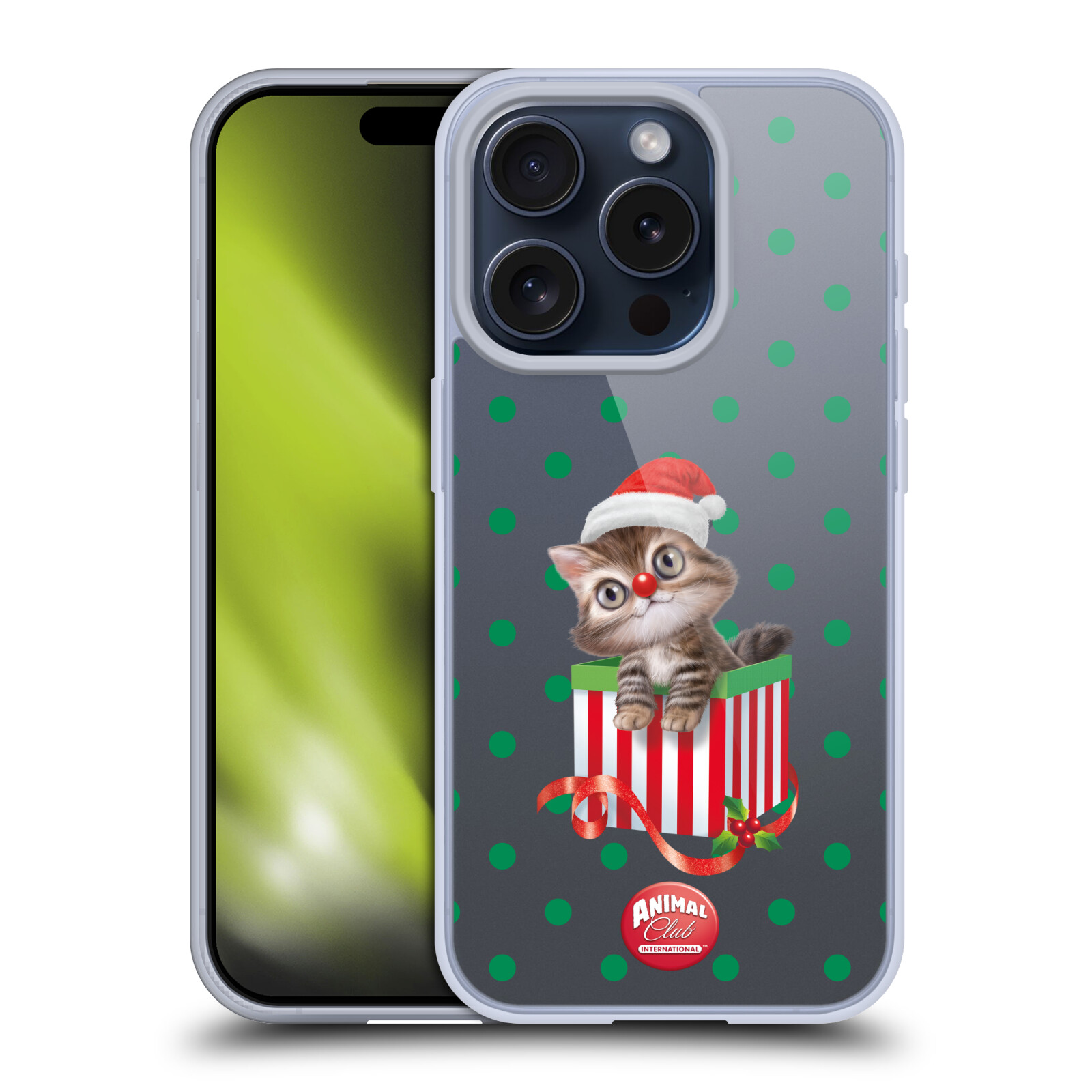 ANIMAL CLUB INTERNATIONAL WEIHNACHTSBOX WEICHE GEL-HÜLLE FÜR APPLE iPHONE HANDYS - Bild 9 von 14