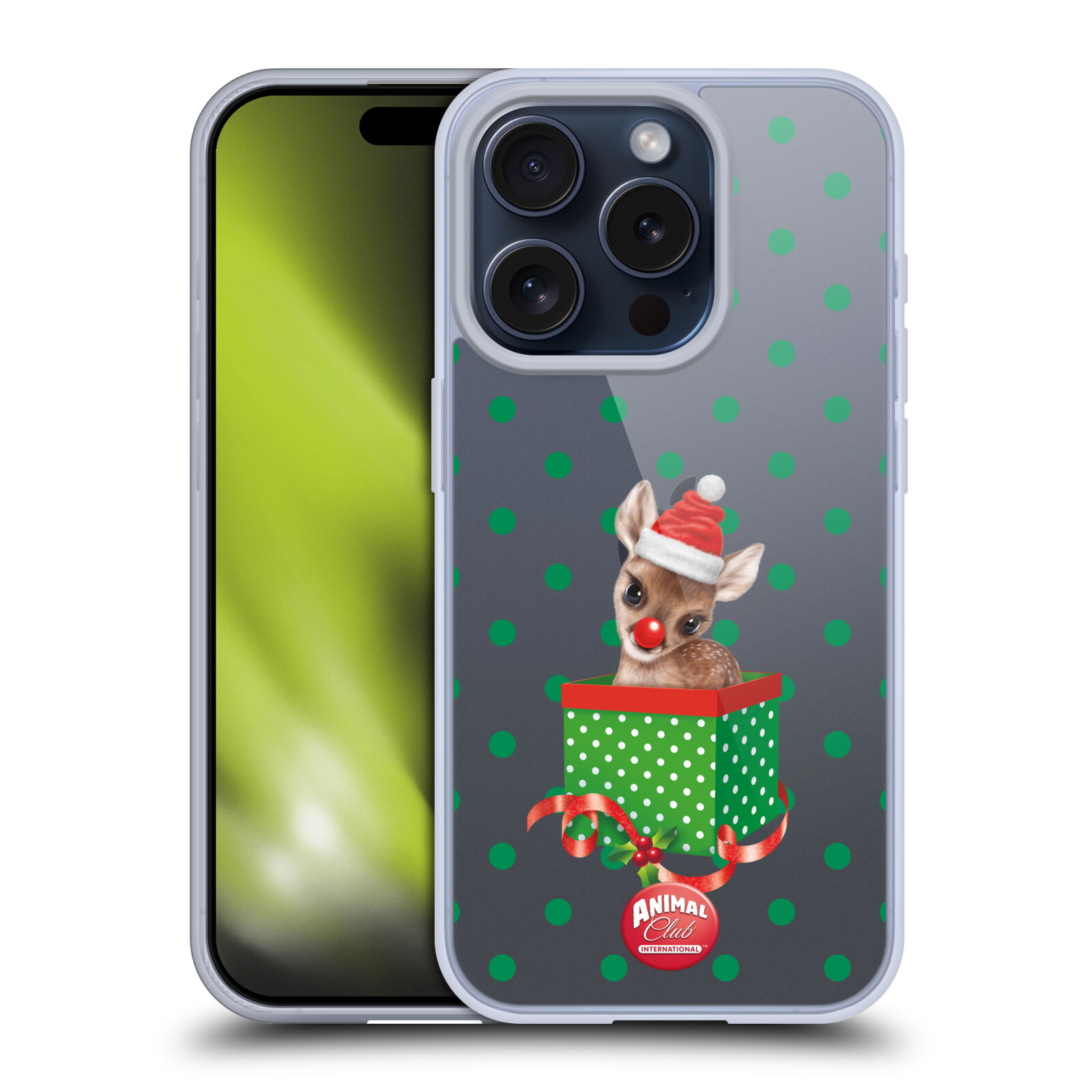 ANIMAL CLUB INTERNATIONAL WEIHNACHTSBOX WEICHE GEL-HÜLLE FÜR APPLE iPHONE HANDYS - Bild 11 von 14