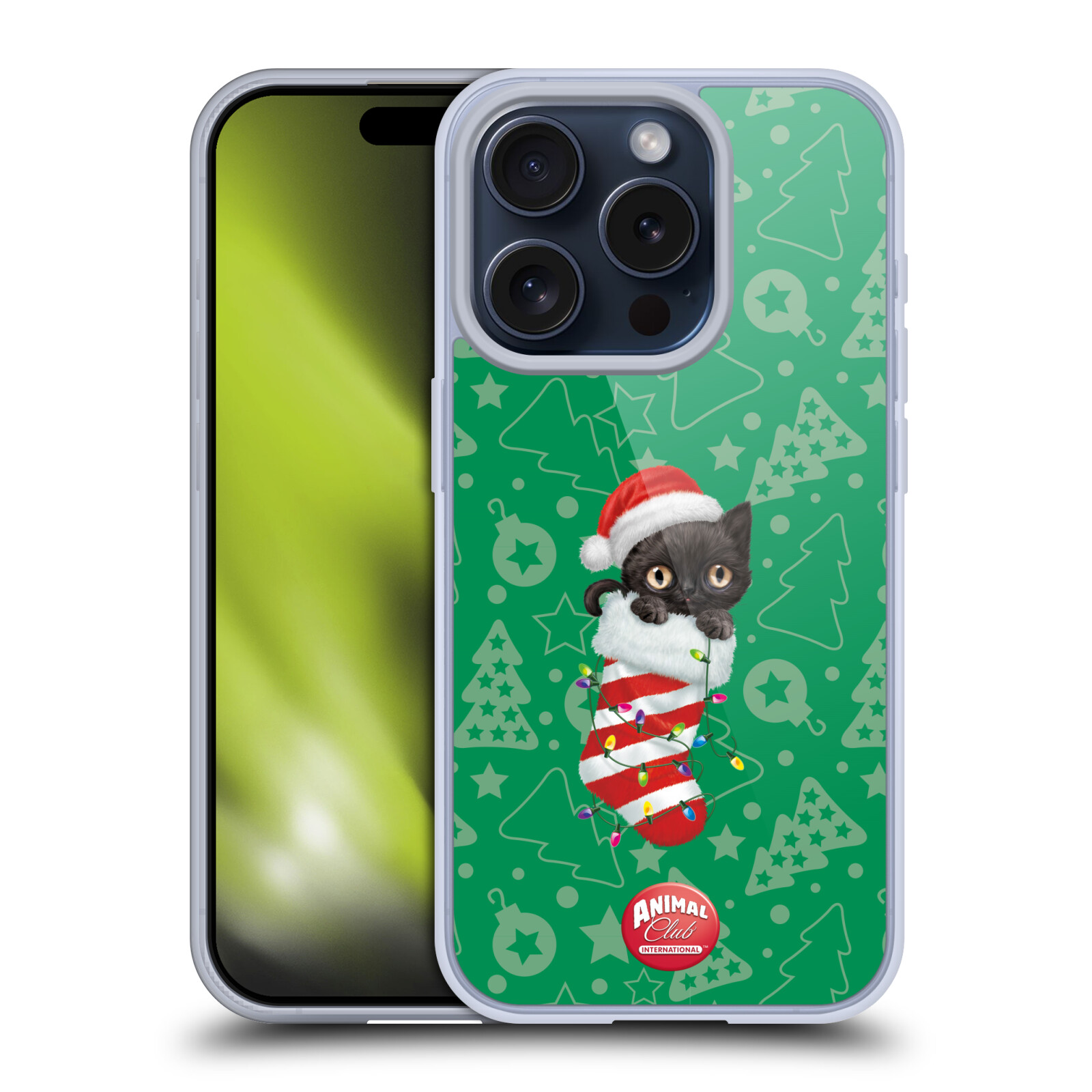 ANIMAL CLUB INTERNATIONAL CHRISTMAS SOCKS GEL CASE FOR APPLE iPHONE PHONES - Picture 9 of 11
