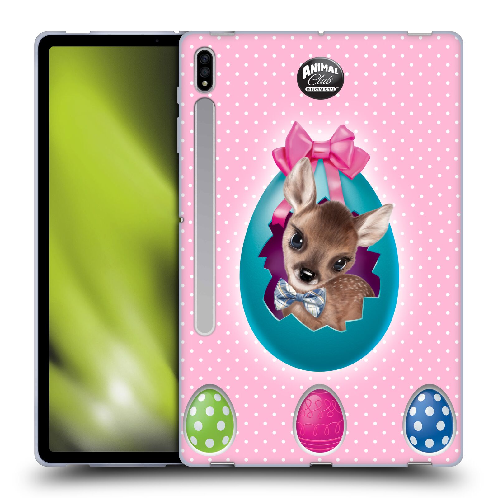 OFFICIAL ANIMAL CLUB INTERNATIONAL EASTER FAWN GEL CASE FOR SAMSUNG TABLETS 1 - Picture 12 of 12