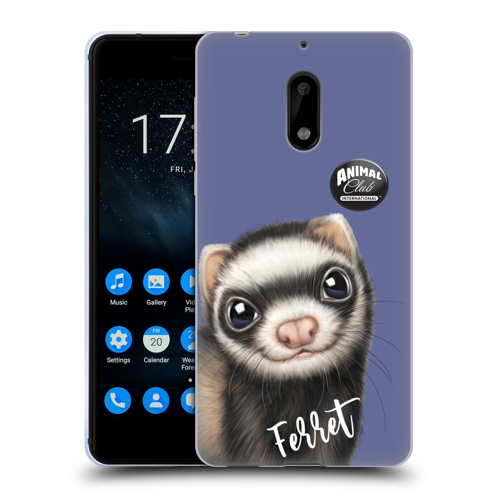 OFFICIAL ANIMAL CLUB INTERNATIONAL FACES SOFT GEL CASE FOR NOKIA PHONES 1 - Picture 13 of 22