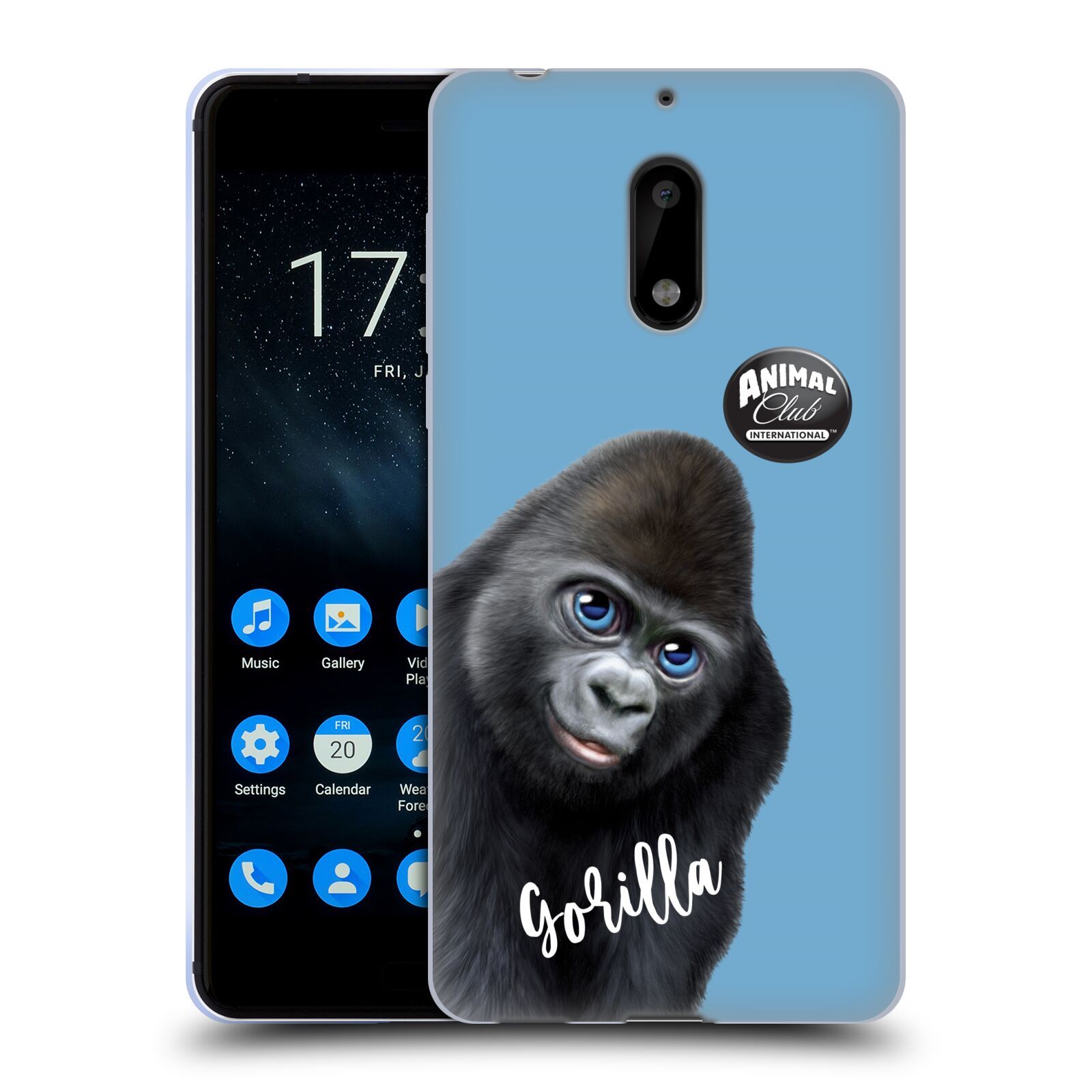 OFFICIAL ANIMAL CLUB INTERNATIONAL FACES SOFT GEL CASE FOR NOKIA PHONES 1 - Picture 15 of 22