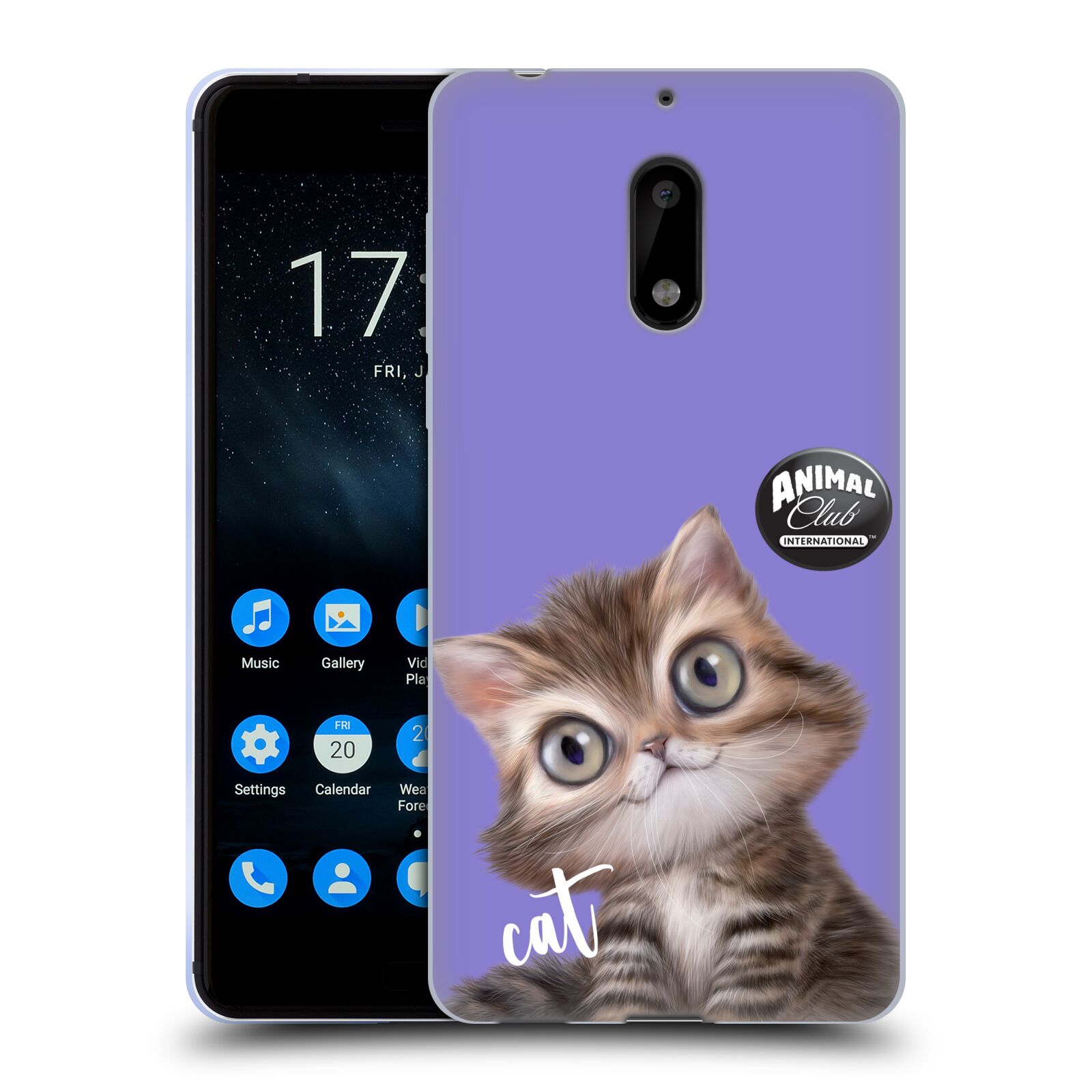 OFFICIAL ANIMAL CLUB INTERNATIONAL FACES SOFT GEL CASE FOR NOKIA PHONES 1 - Picture 17 of 22