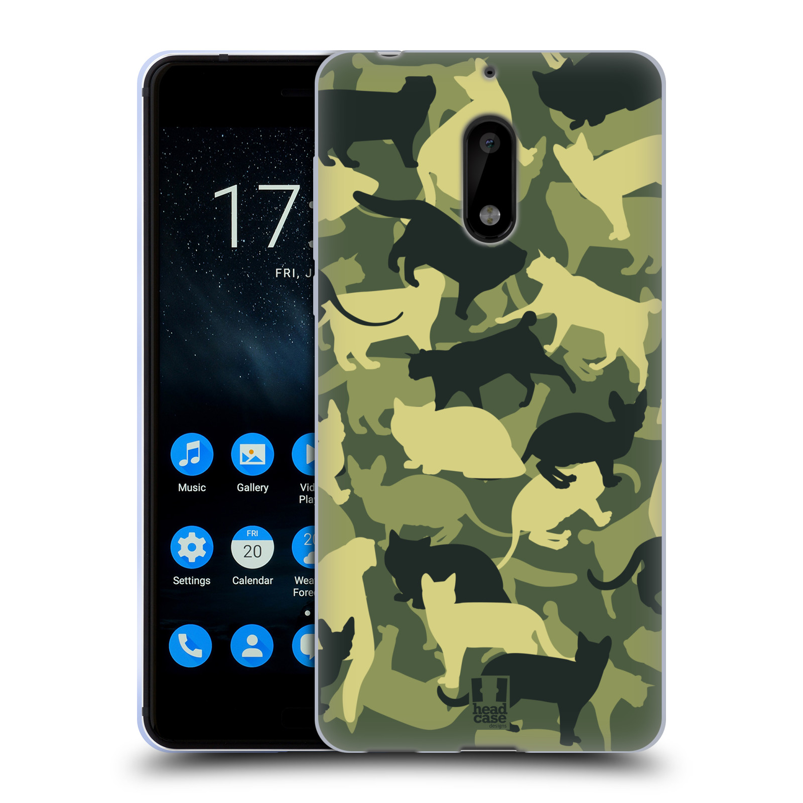 HEAD CASE DESIGNS ANIMAL CAMO PATTERNS GEL CASE & WALLPAPER FOR NOKIA PHONES 1 - 第 10/13 張圖片
