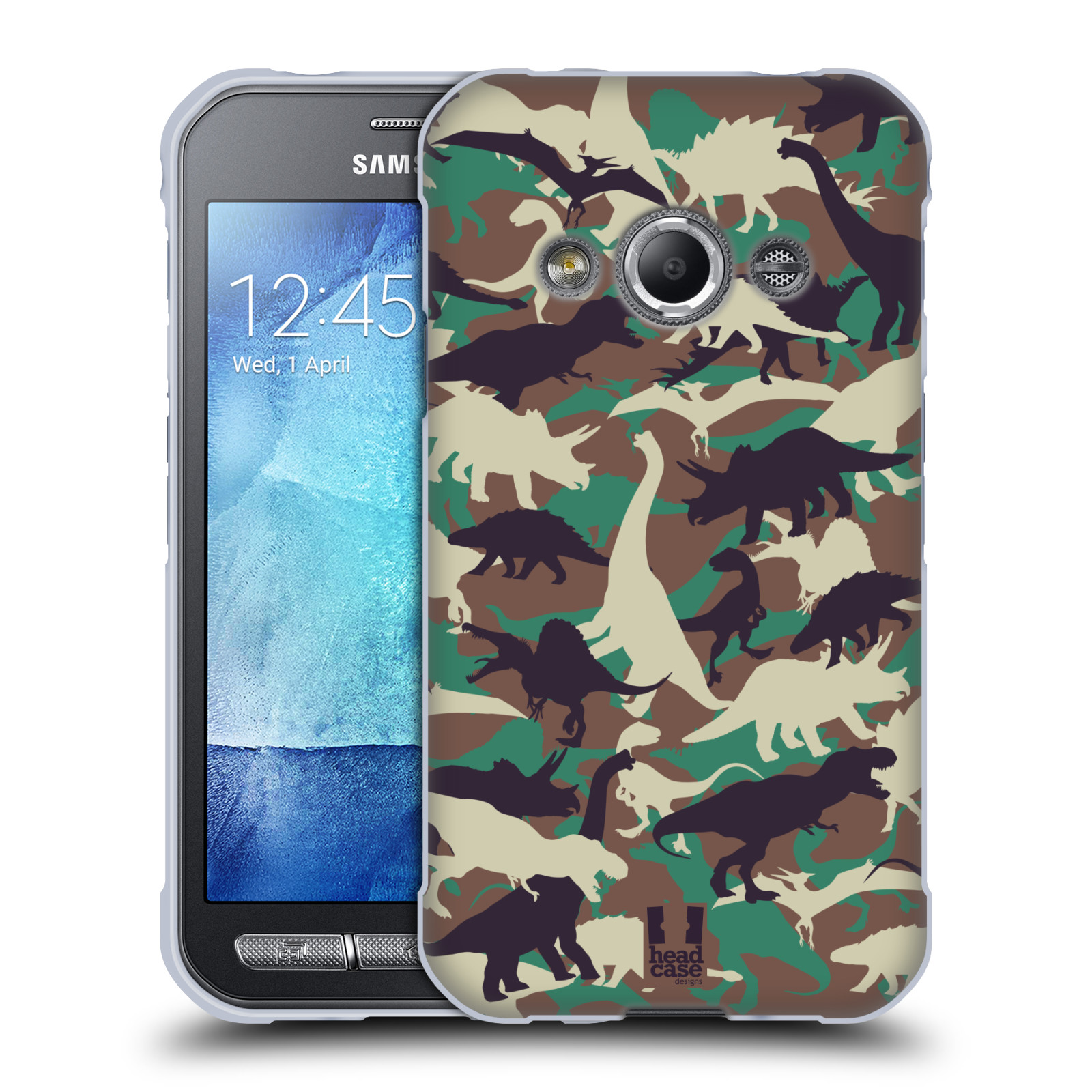 HEAD CASE DESIGNS ANIMAL CAMO PATTERNS GEL CASE FOR SAMSUNG PHONES 4 - Picture 10 of 12