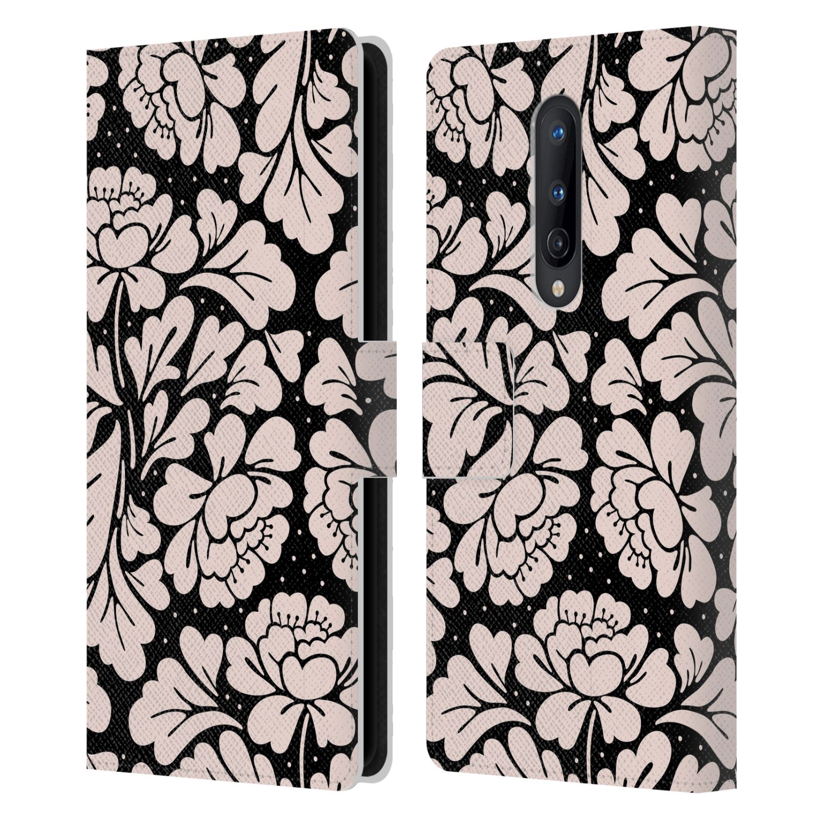 ANIS ILLUSTRATION FLOWER PATTERN 2 LEATHER BOOK CASE FOR BLACKBERRY ONEPLUS - Picture 7 of 17