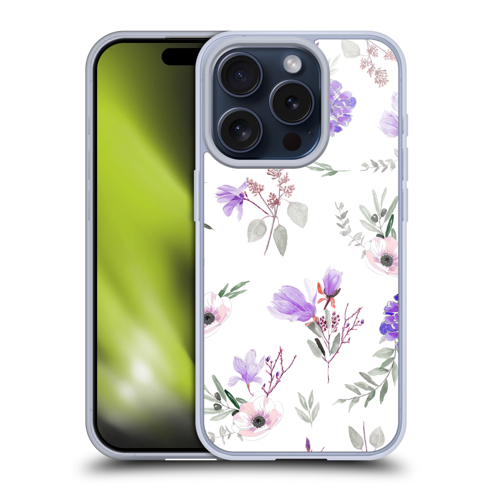 ANIS ILLUSTRATION MODÈLE FLEUR 3 ÉTUI COQUE EN GEL POUR APPLE iPHONE TÉLÉPHONES - Photo 8 sur 17