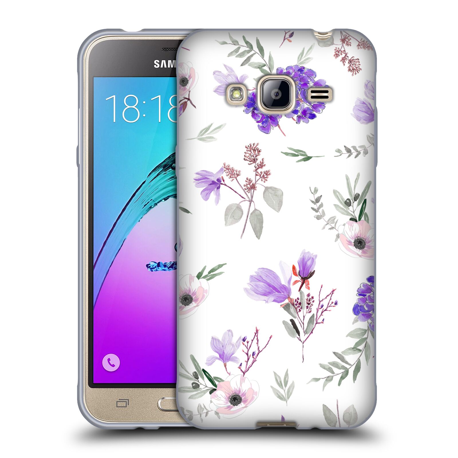 OFFICIAL ANIS ILLUSTRATION FLOWER PATTERN 3 SOFT GEL CASE FOR SAMSUNG PHONES 3 - Picture 8 of 17