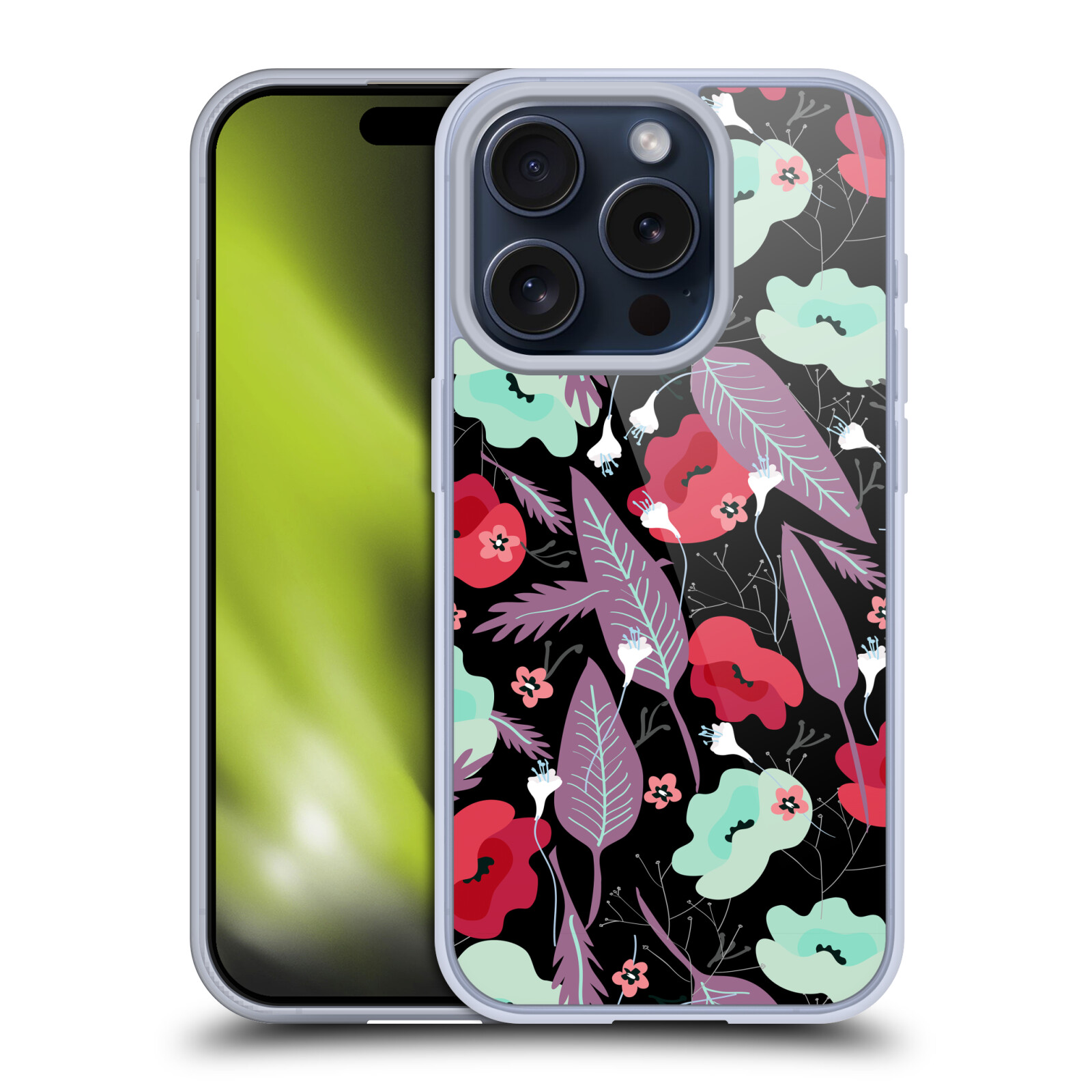 ANIS ILLUSTRATION MODÈLE FLEUR 3 ÉTUI COQUE EN GEL POUR APPLE iPHONE TÉLÉPHONES - Photo 9 sur 17