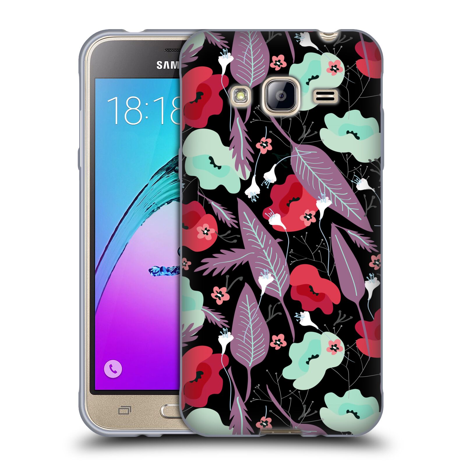 OFFICIAL ANIS ILLUSTRATION FLOWER PATTERN 3 SOFT GEL CASE FOR SAMSUNG PHONES 3 - Picture 9 of 17