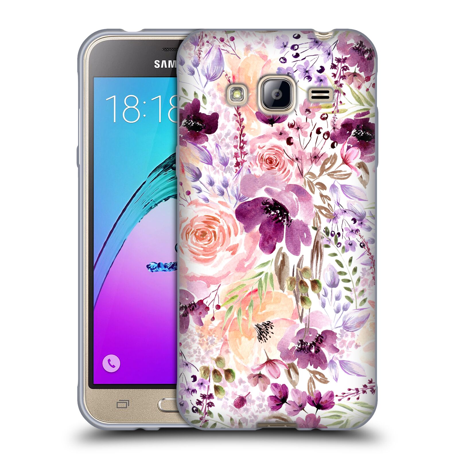 OFFICIAL ANIS ILLUSTRATION FLOWER PATTERN 3 SOFT GEL CASE FOR SAMSUNG PHONES 3 - Picture 10 of 17