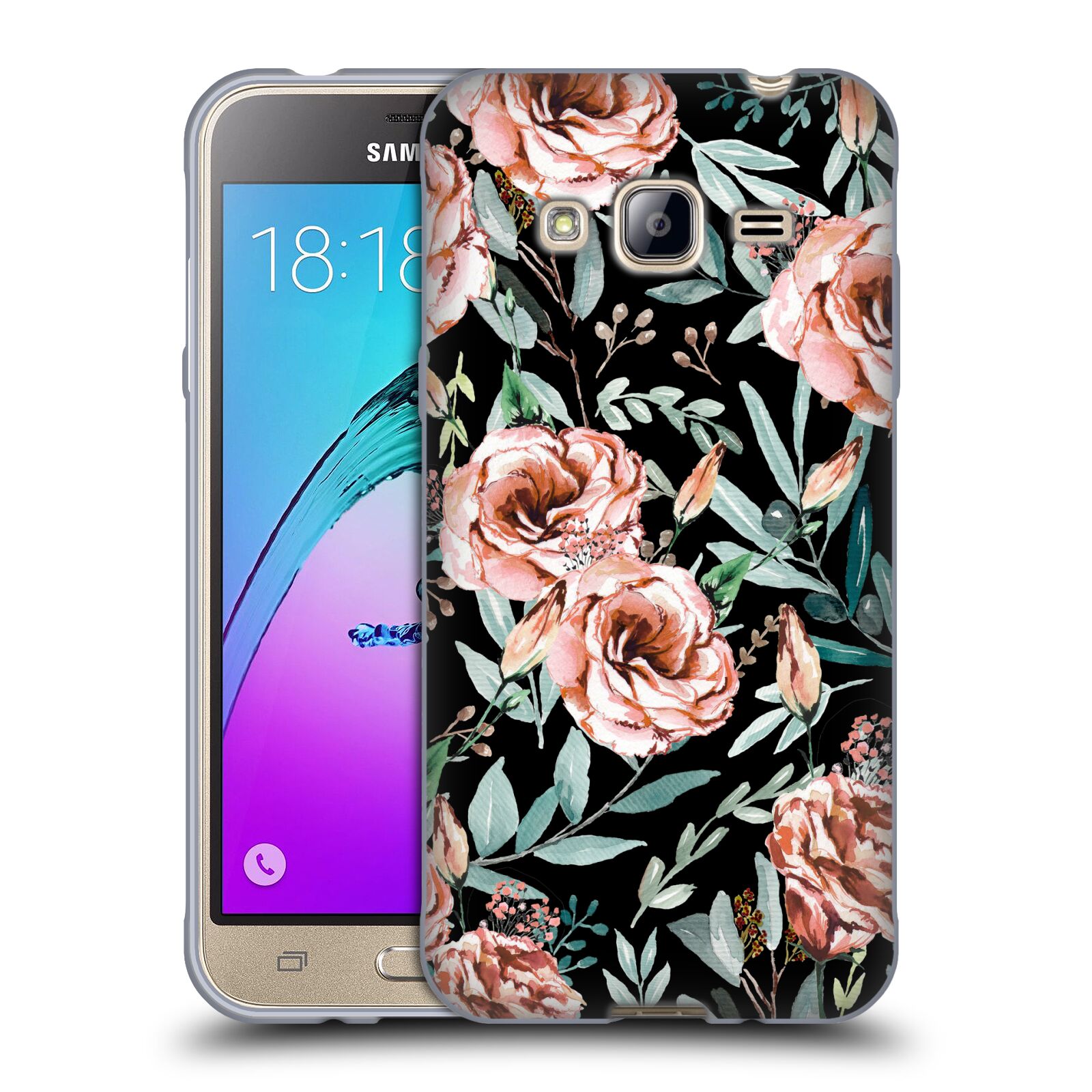 OFFICIAL ANIS ILLUSTRATION FLOWER PATTERN 3 SOFT GEL CASE FOR SAMSUNG PHONES 3 - Picture 11 of 17
