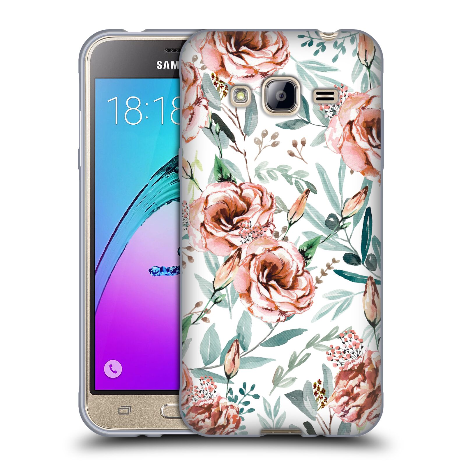 OFFICIAL ANIS ILLUSTRATION FLOWER PATTERN 3 SOFT GEL CASE FOR SAMSUNG PHONES 3 - Picture 12 of 17