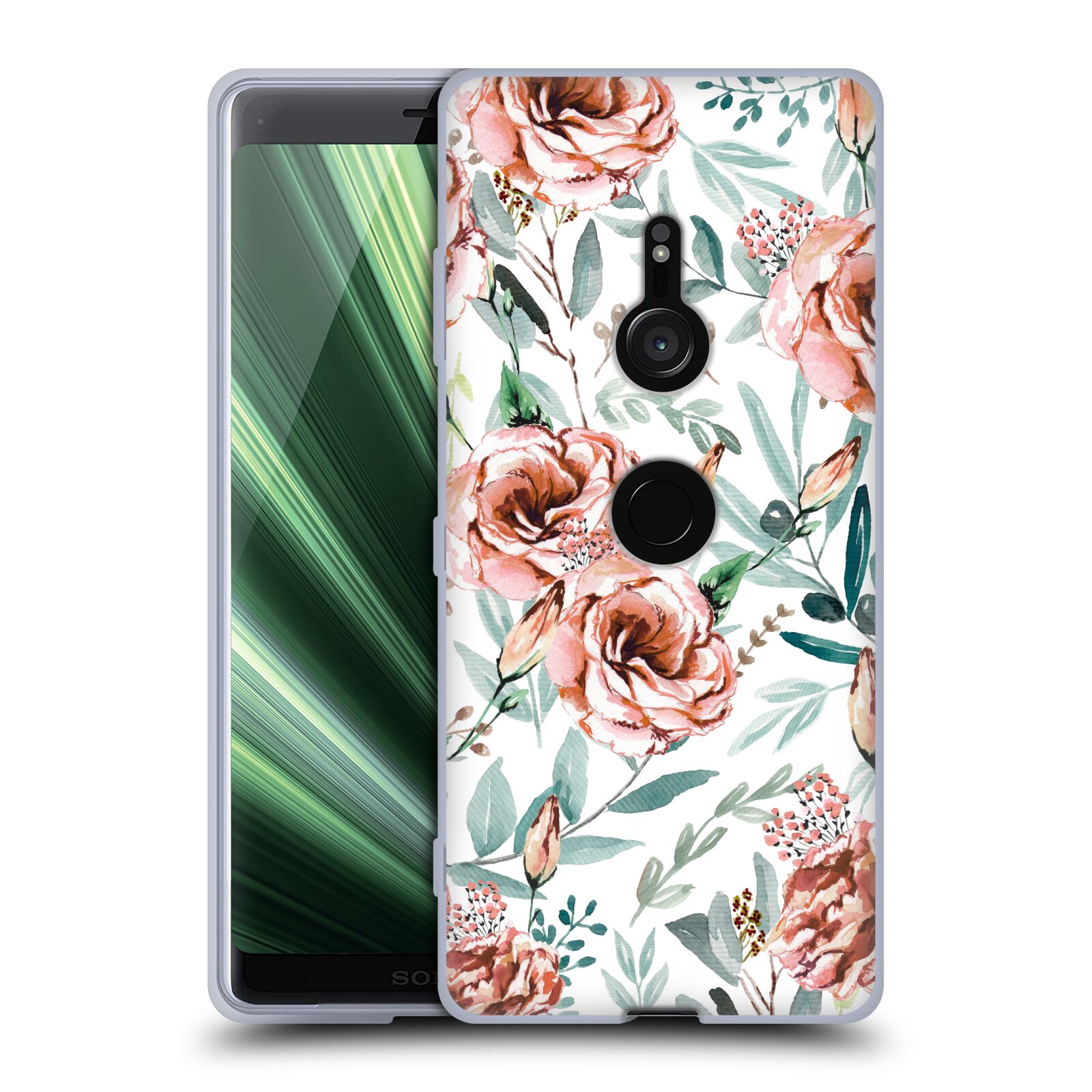 OFFICIAL ANIS ILLUSTRATION FLOWER PATTERN 3 SOFT GEL CASE FOR SONY PHONES 1 - Picture 12 of 17