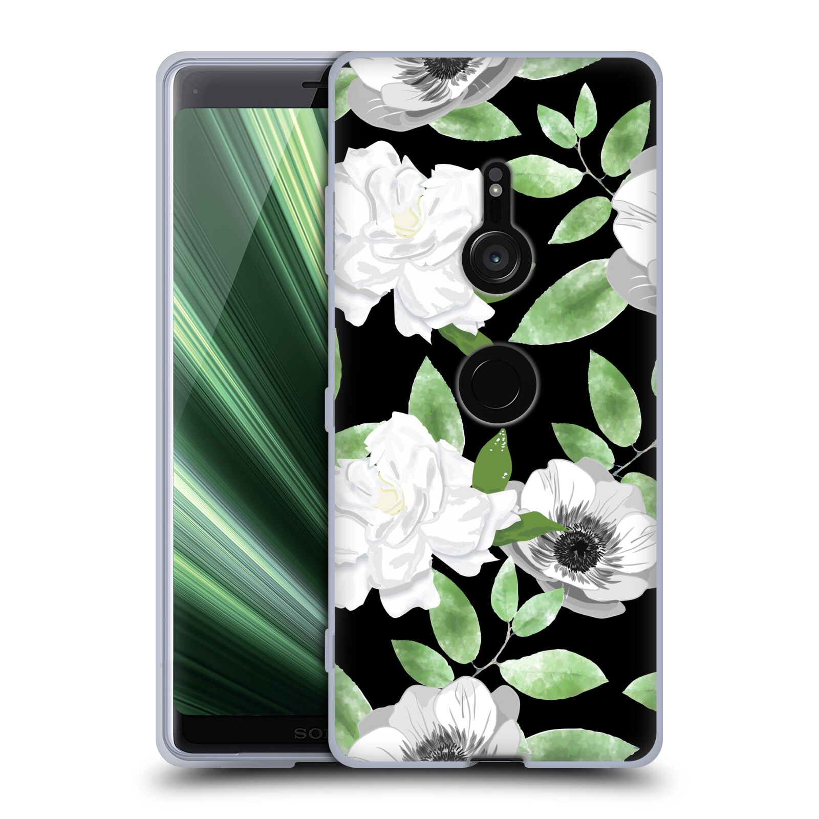 OFFICIAL ANIS ILLUSTRATION FLOWER PATTERN 3 SOFT GEL CASE FOR SONY PHONES 1 - Picture 13 of 17