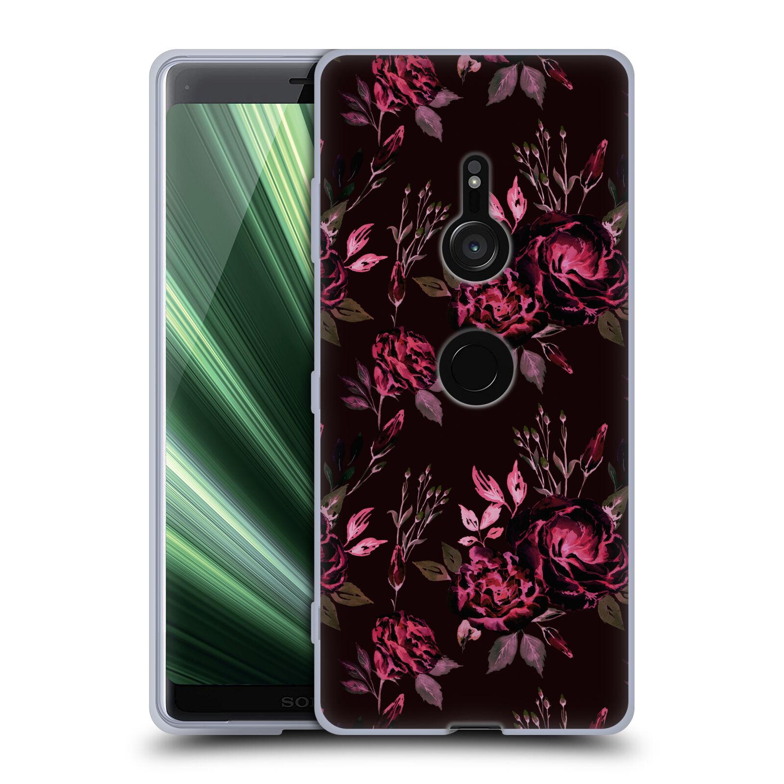 OFFICIAL ANIS ILLUSTRATION FLOWER PATTERN 3 SOFT GEL CASE FOR SONY PHONES 1 - Picture 15 of 17