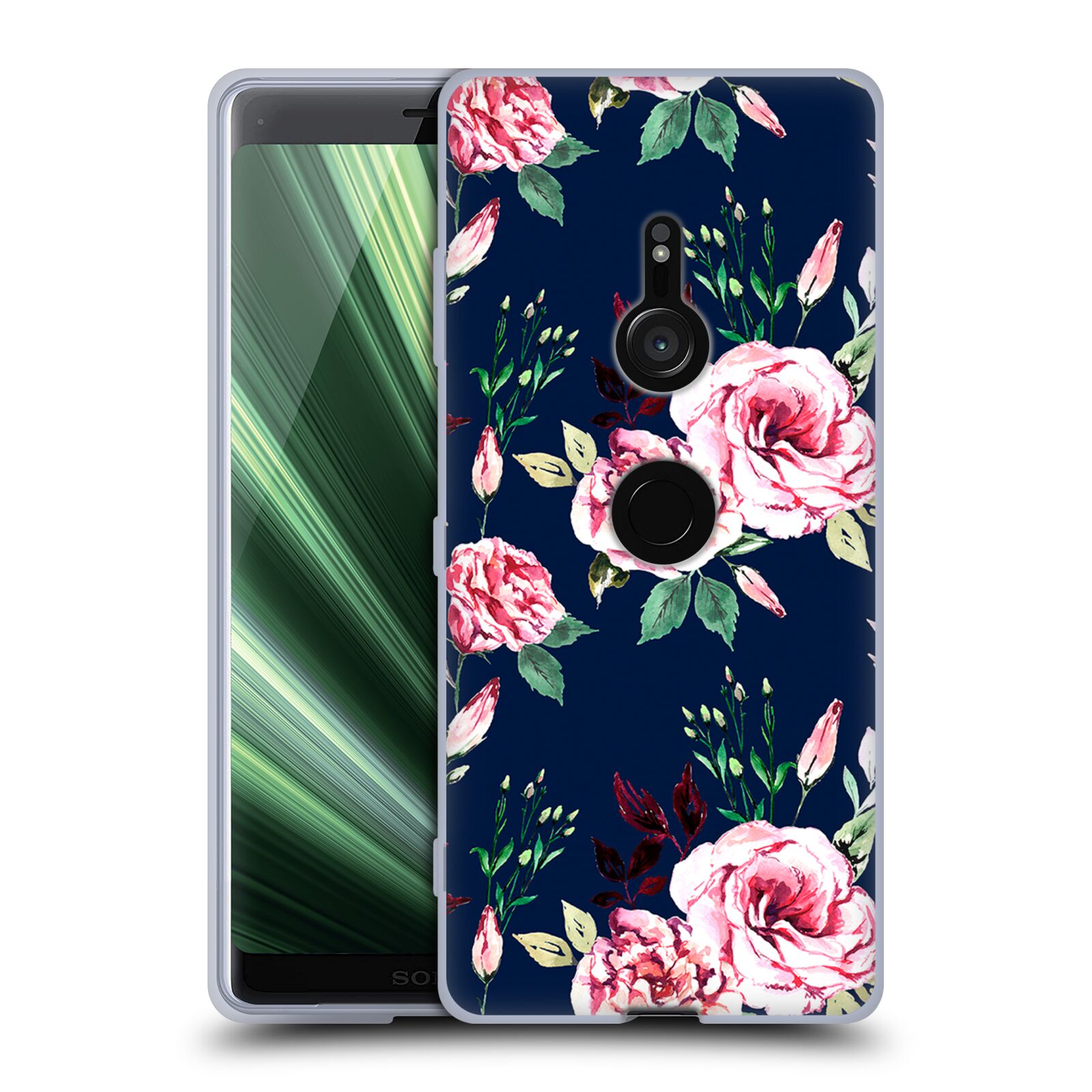 OFFICIAL ANIS ILLUSTRATION FLOWER PATTERN 3 SOFT GEL CASE FOR SONY PHONES 1 - Picture 16 of 17
