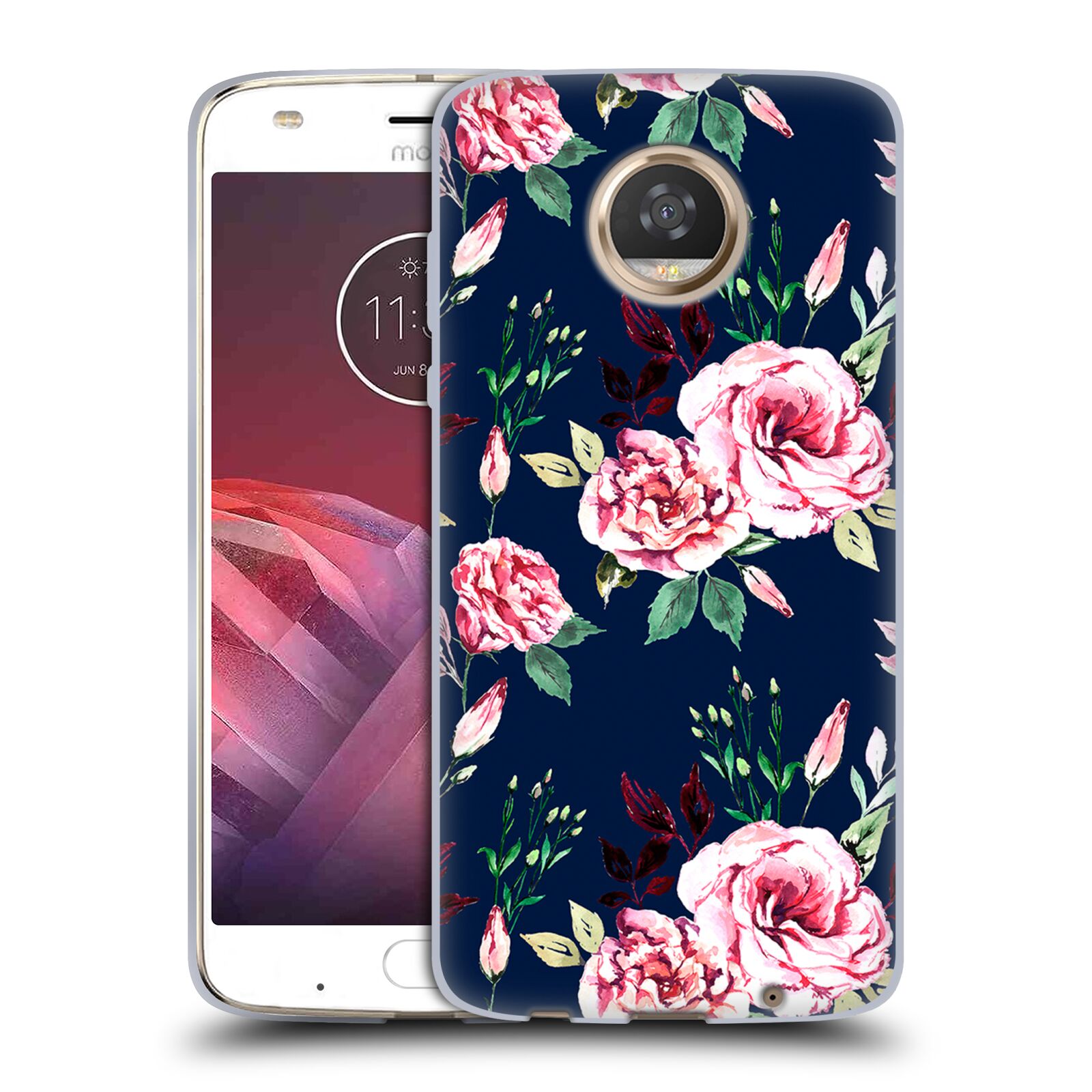 OFFICIAL ANIS ILLUSTRATION FLOWER PATTERN 3 SOFT GEL CASE FOR MOTOROLA PHONES - Picture 16 of 17