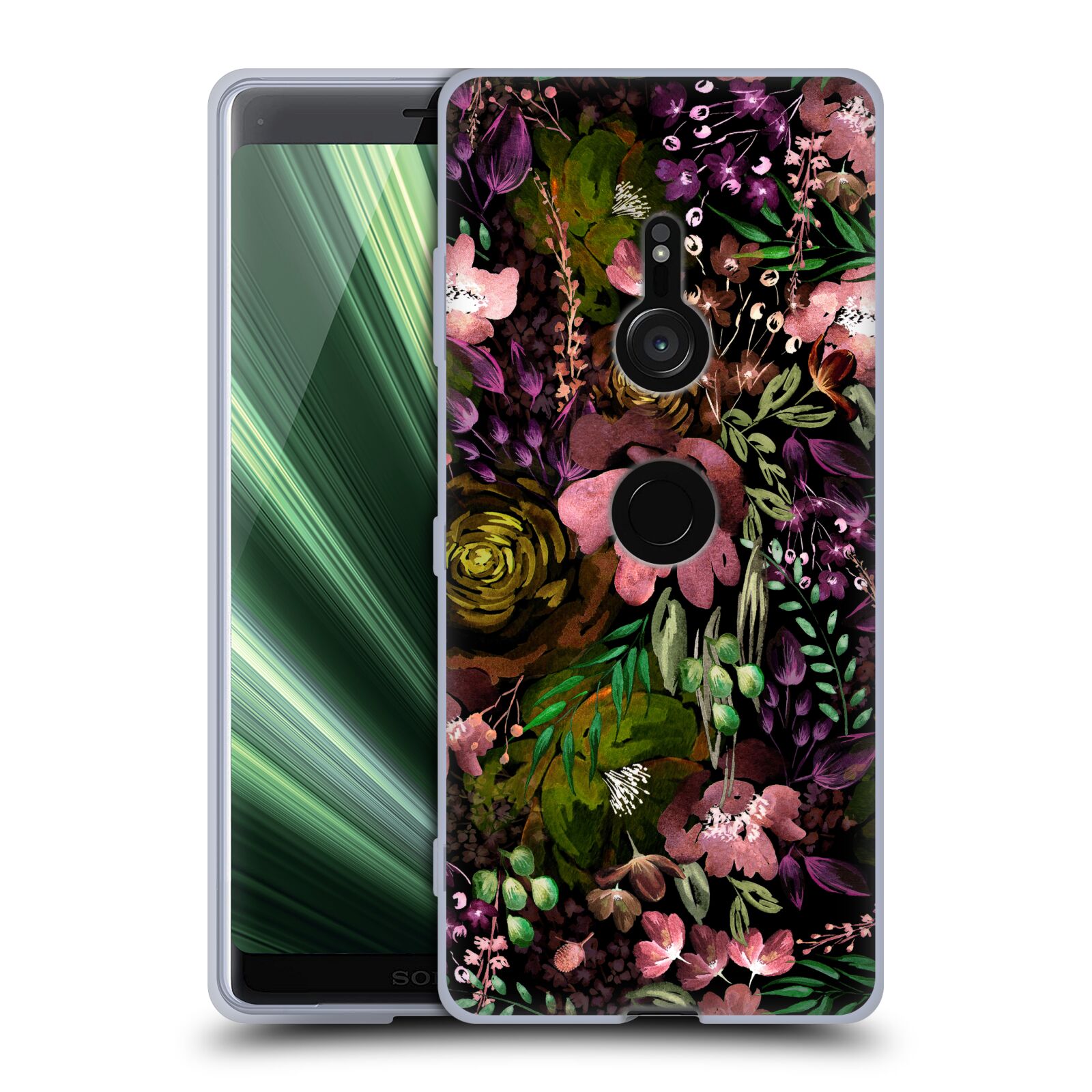 OFFICIAL ANIS ILLUSTRATION FLOWER PATTERN 3 SOFT GEL CASE FOR SONY PHONES 1 - Picture 17 of 17