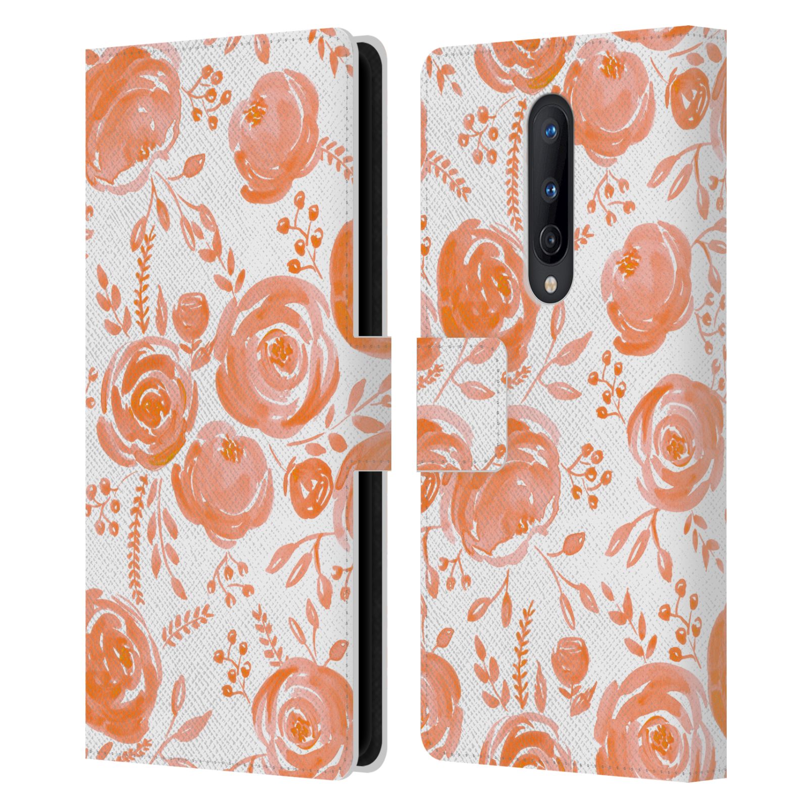 OFFICIAL ANIS ILLUSTRATION FLOWER PATTERN 4 LEATHER BOOK CASE FOR ONEPLUS PHONES - Picture 8 of 16