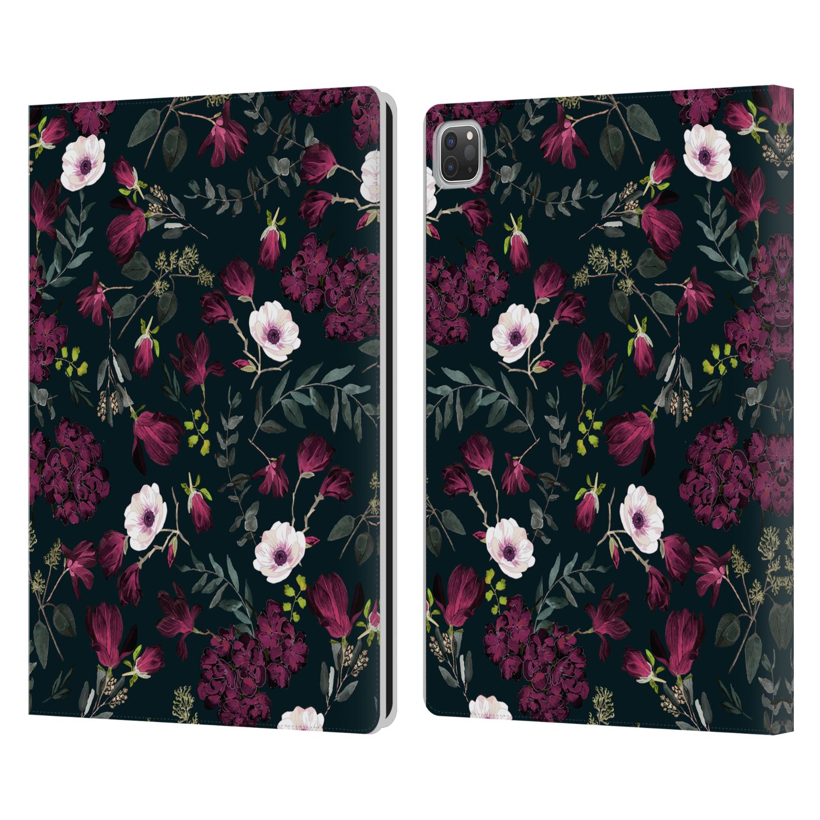 OFFICIAL ANIS ILLUSTRATION FLOWER PATTERN 4 LEATHER BOOK CASE FOR APPLE iPAD - Picture 12 of 16
