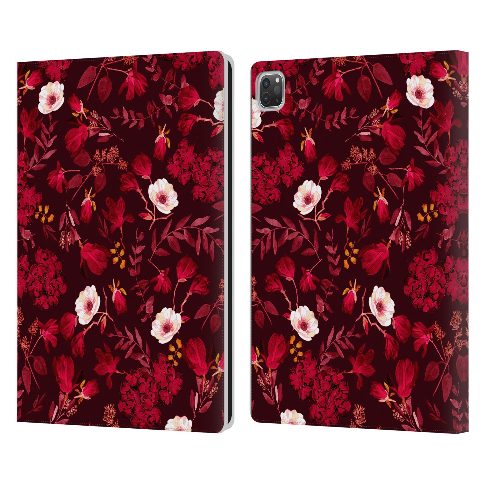 OFFICIAL ANIS ILLUSTRATION FLOWER PATTERN 4 LEATHER BOOK CASE FOR APPLE iPAD - Picture 13 of 16
