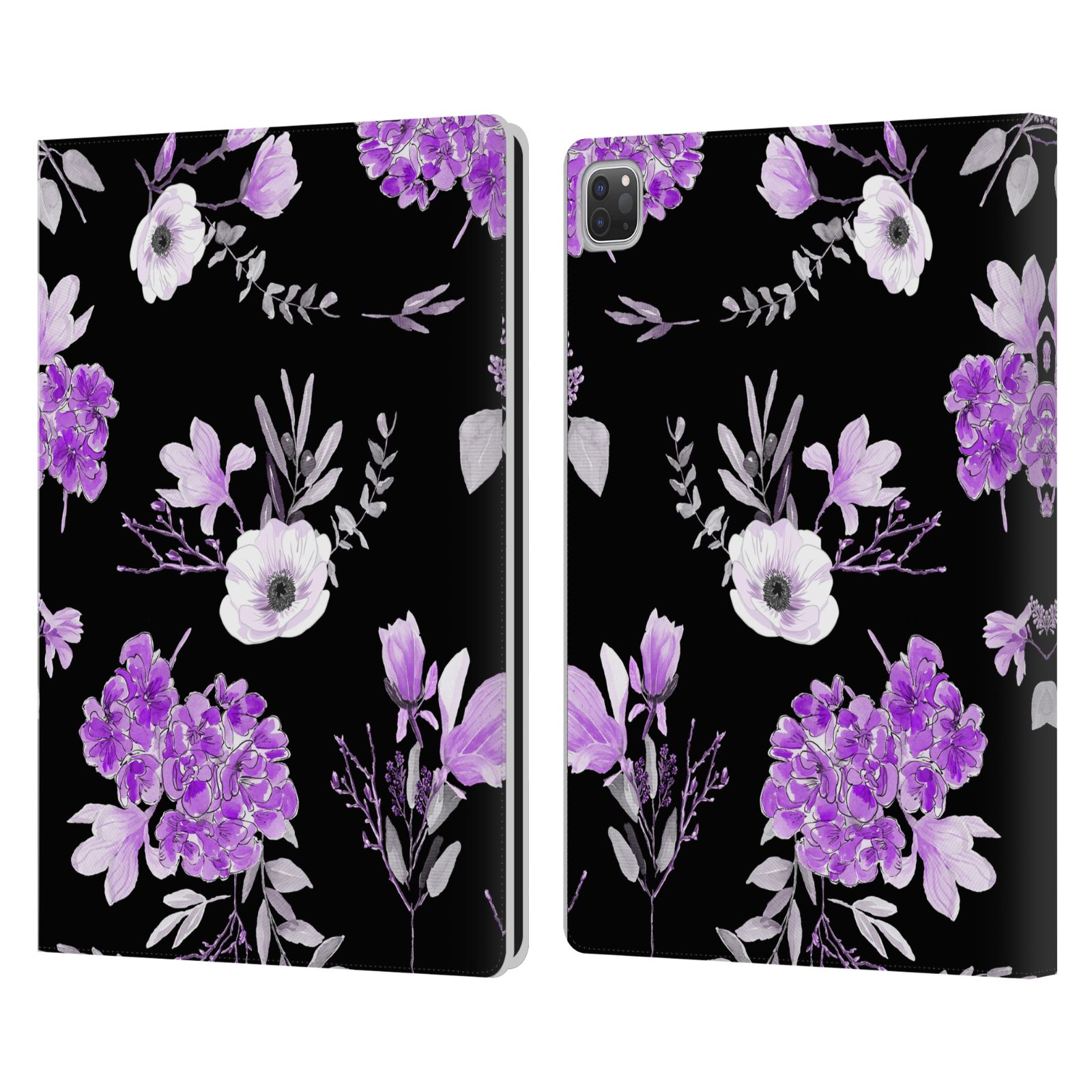 OFFICIAL ANIS ILLUSTRATION FLOWER PATTERN 4 LEATHER BOOK CASE FOR APPLE iPAD - Picture 11 of 16