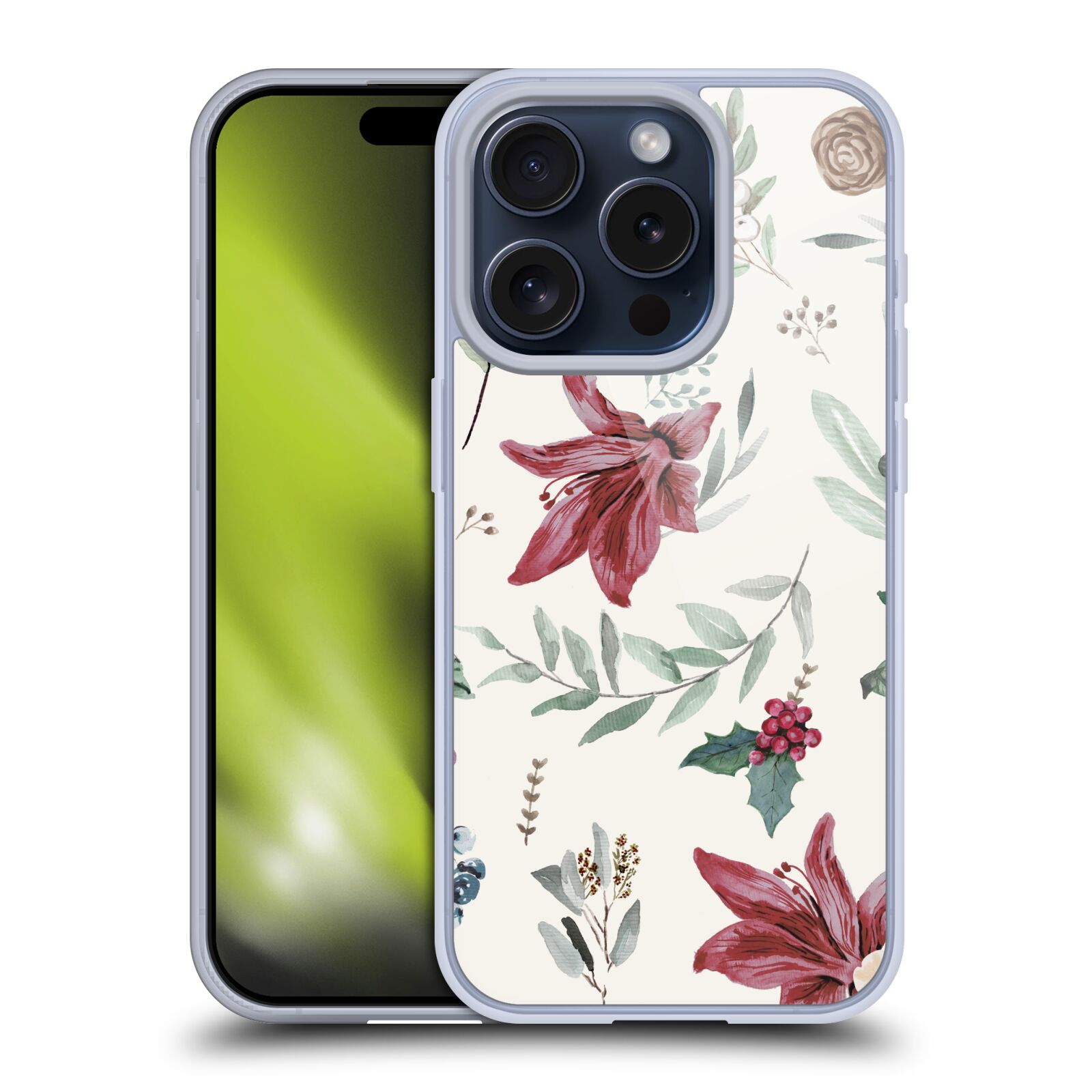 OFFICIAL ANIS ILLUSTRATION FLORAL PATTERN SOFT GEL CASE FOR APPLE iPHONE PHONES - Picture 8 of 15