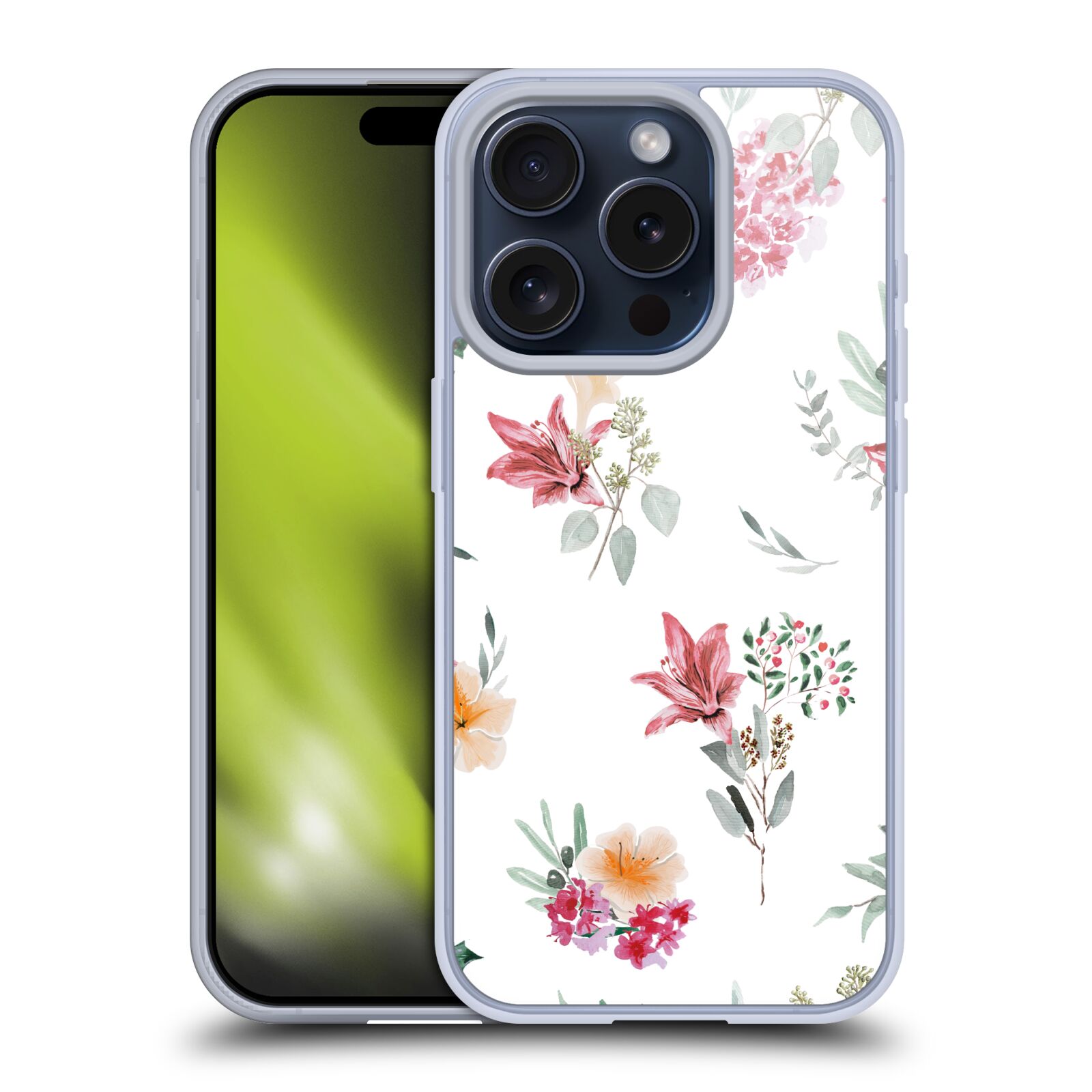 OFFICIAL ANIS ILLUSTRATION FLORAL PATTERN SOFT GEL CASE FOR APPLE iPHONE PHONES - Picture 10 of 15