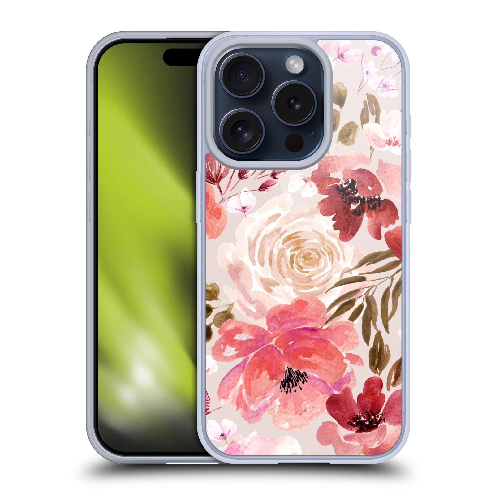 OFFICIAL ANIS ILLUSTRATION FLORAL PATTERN SOFT GEL CASE FOR APPLE iPHONE PHONES - Picture 11 of 15