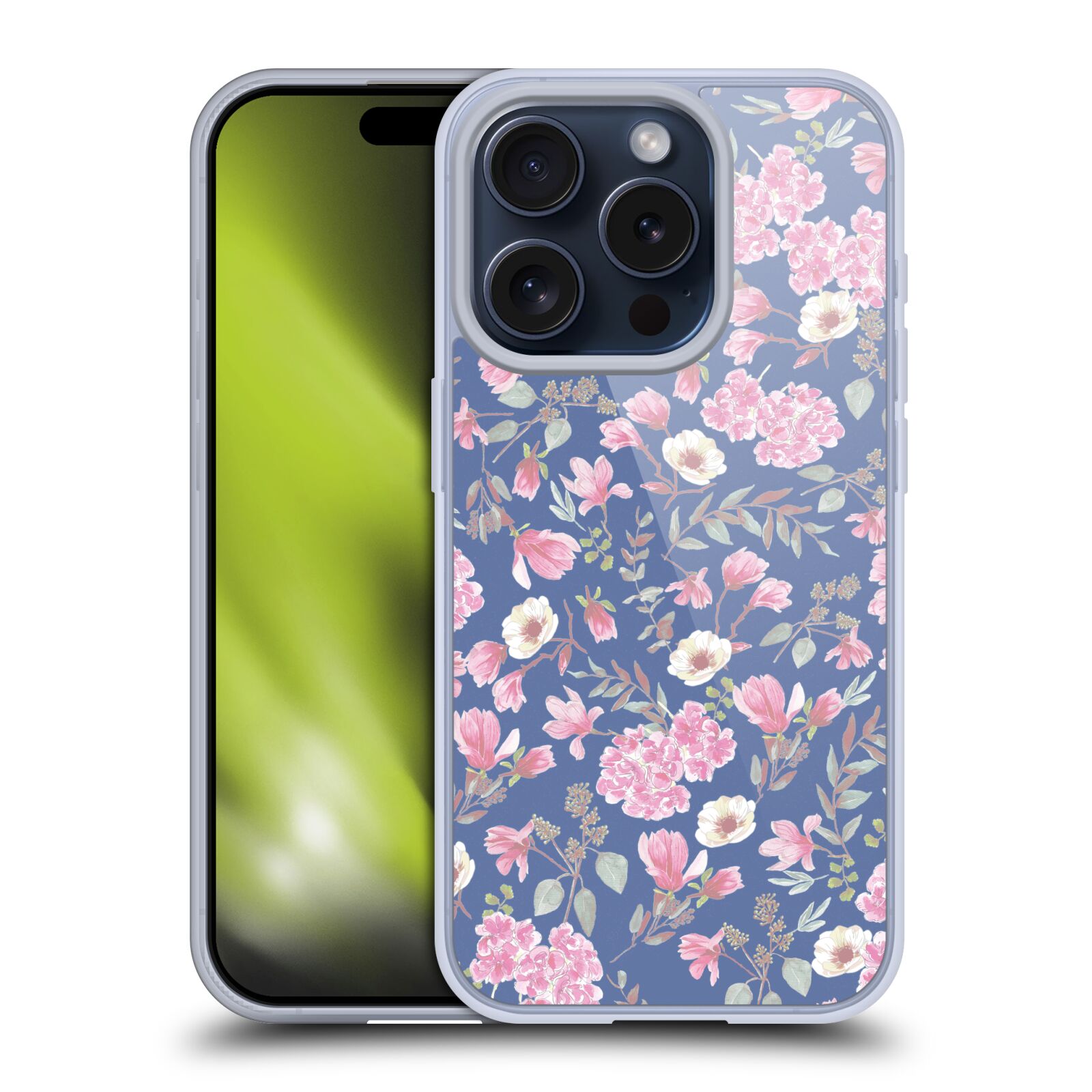 OFFICIAL ANIS ILLUSTRATION FLORAL PATTERN SOFT GEL CASE FOR APPLE iPHONE PHONES - Picture 14 of 15