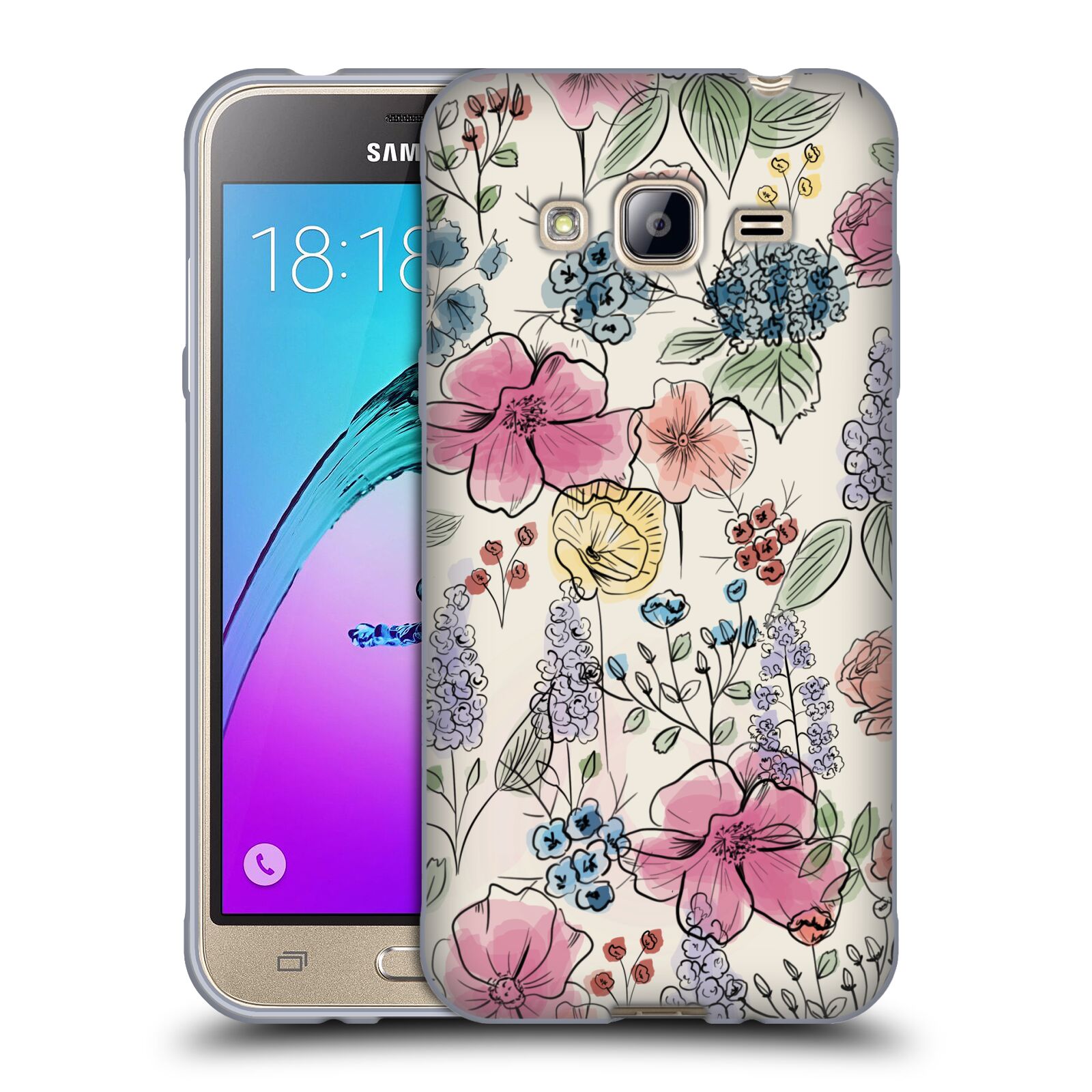 OFFICIAL ANIS ILLUSTRATION FLORAL PATTERN SOFT GEL CASE FOR SAMSUNG PHONES 3 - Picture 15 of 16