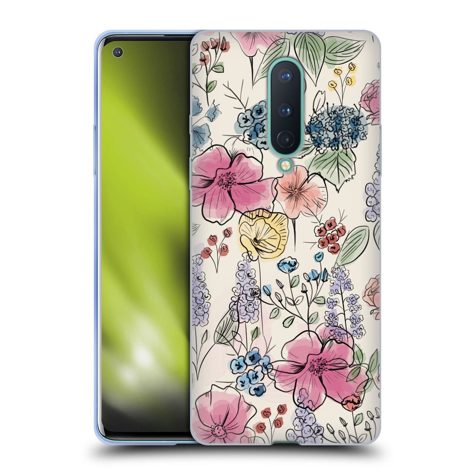 OFFICIAL ANIS ILLUSTRATION FLORAL PATTERN GEL CASE FOR GOOGLE ONEPLUS PHONES - Picture 15 of 16